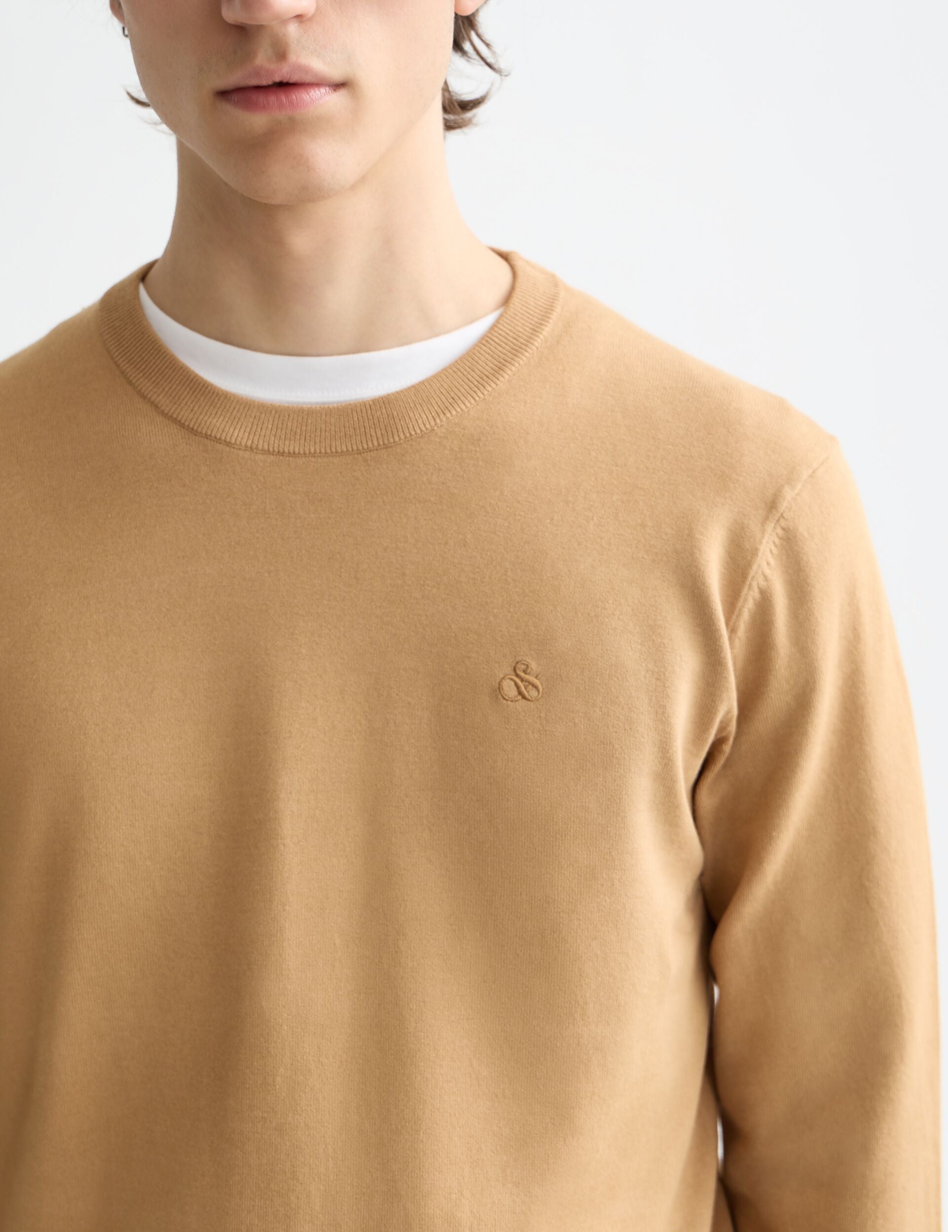 Viscose crewneck pullover - Scotch & Soda AU