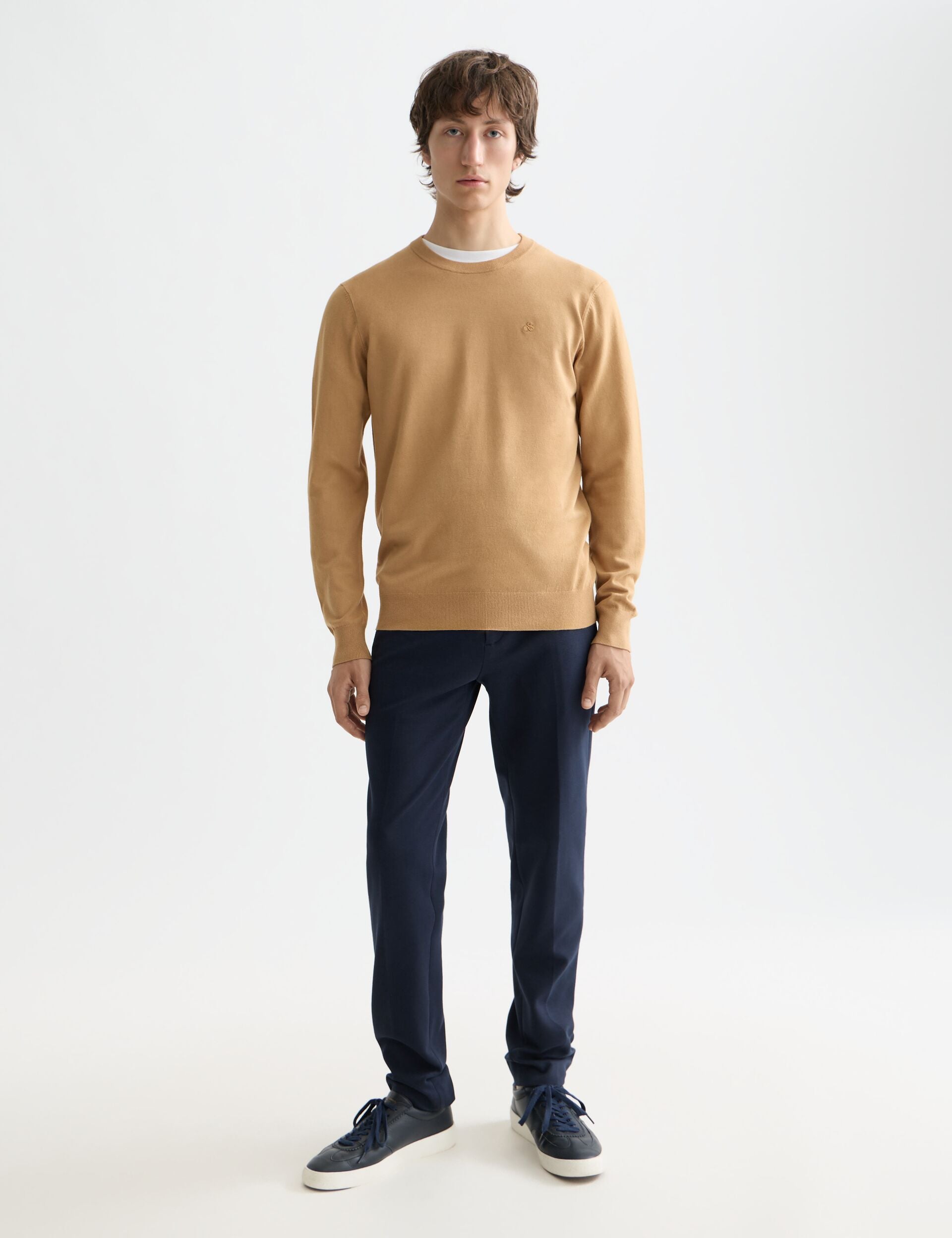 Viscose crewneck pullover - Scotch & Soda AU