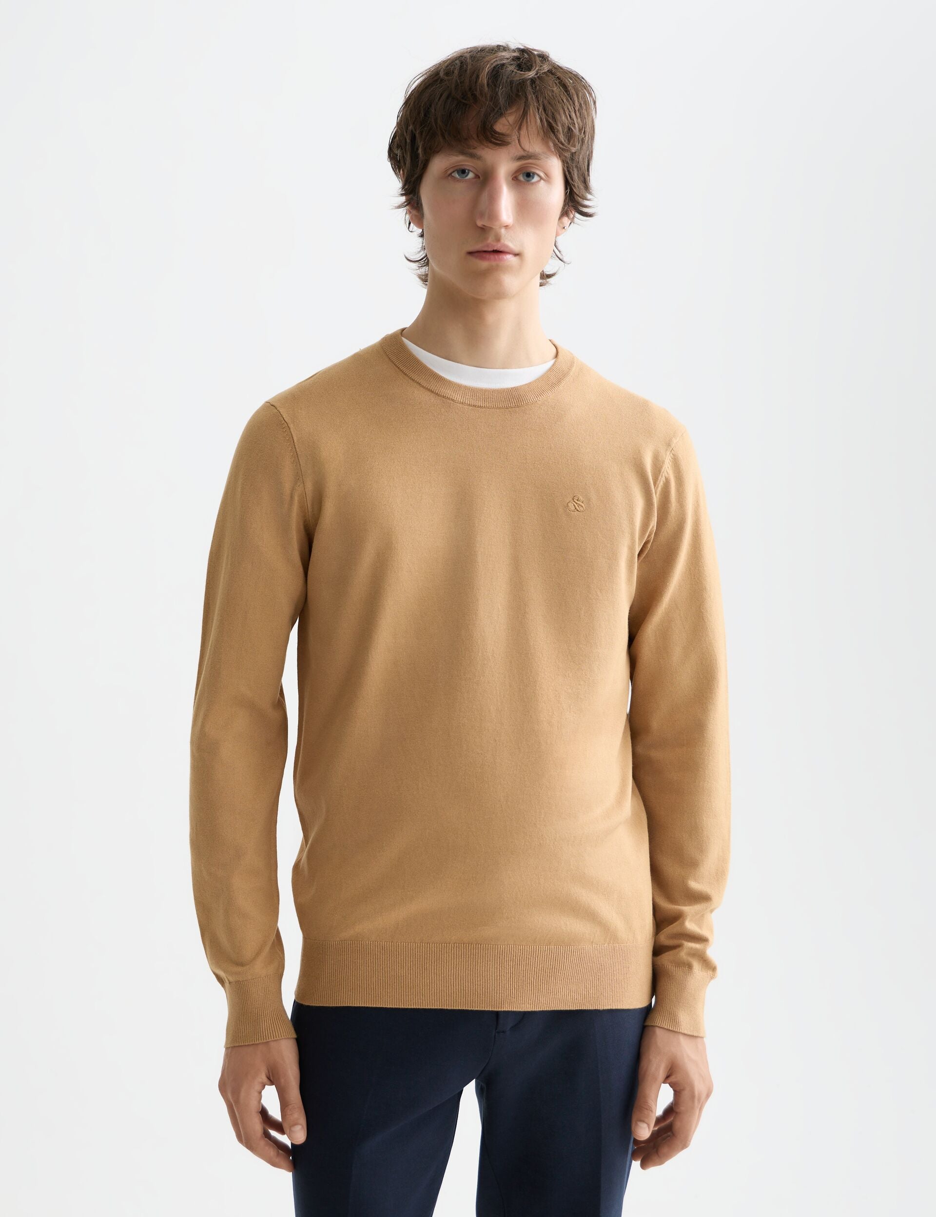 Viscose crewneck pullover - Scotch & Soda AU
