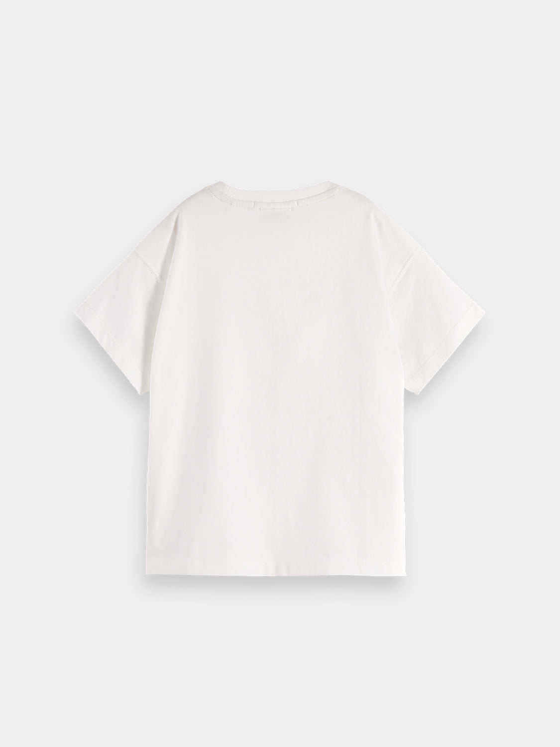 Kids - Cropped artwork t-shirt - Scotch & Soda AU