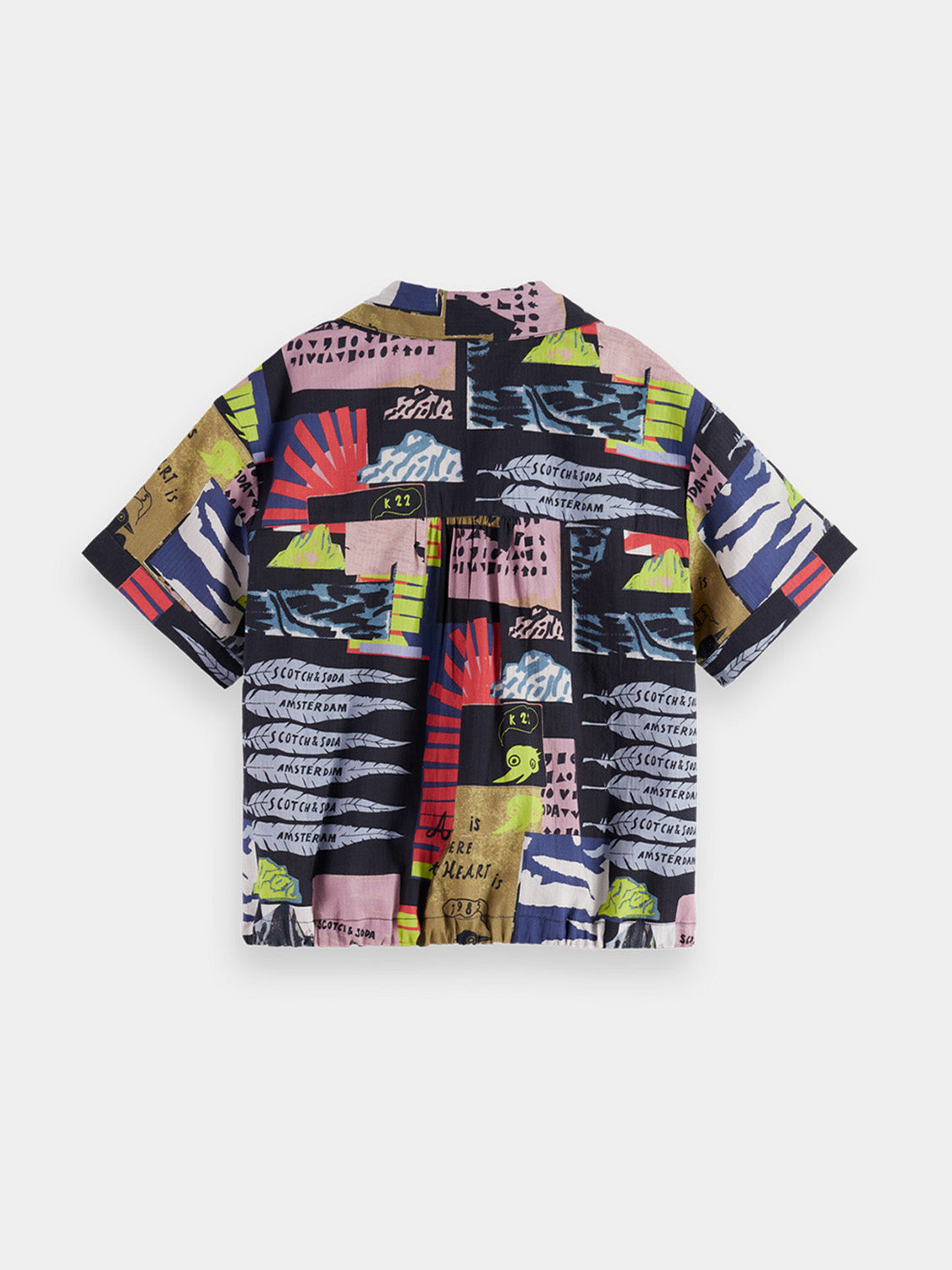 Kids - All-over printed shirt - Scotch & Soda AU