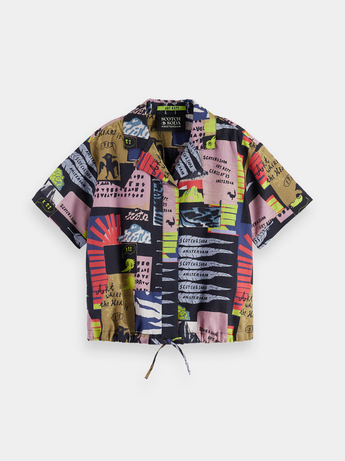 Kids - All-over printed shirt - Scotch & Soda AU