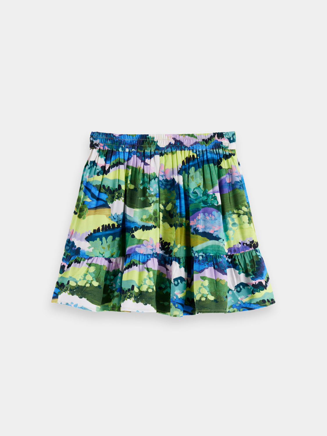 Kids - Printed viscose skirt - Scotch & Soda AU