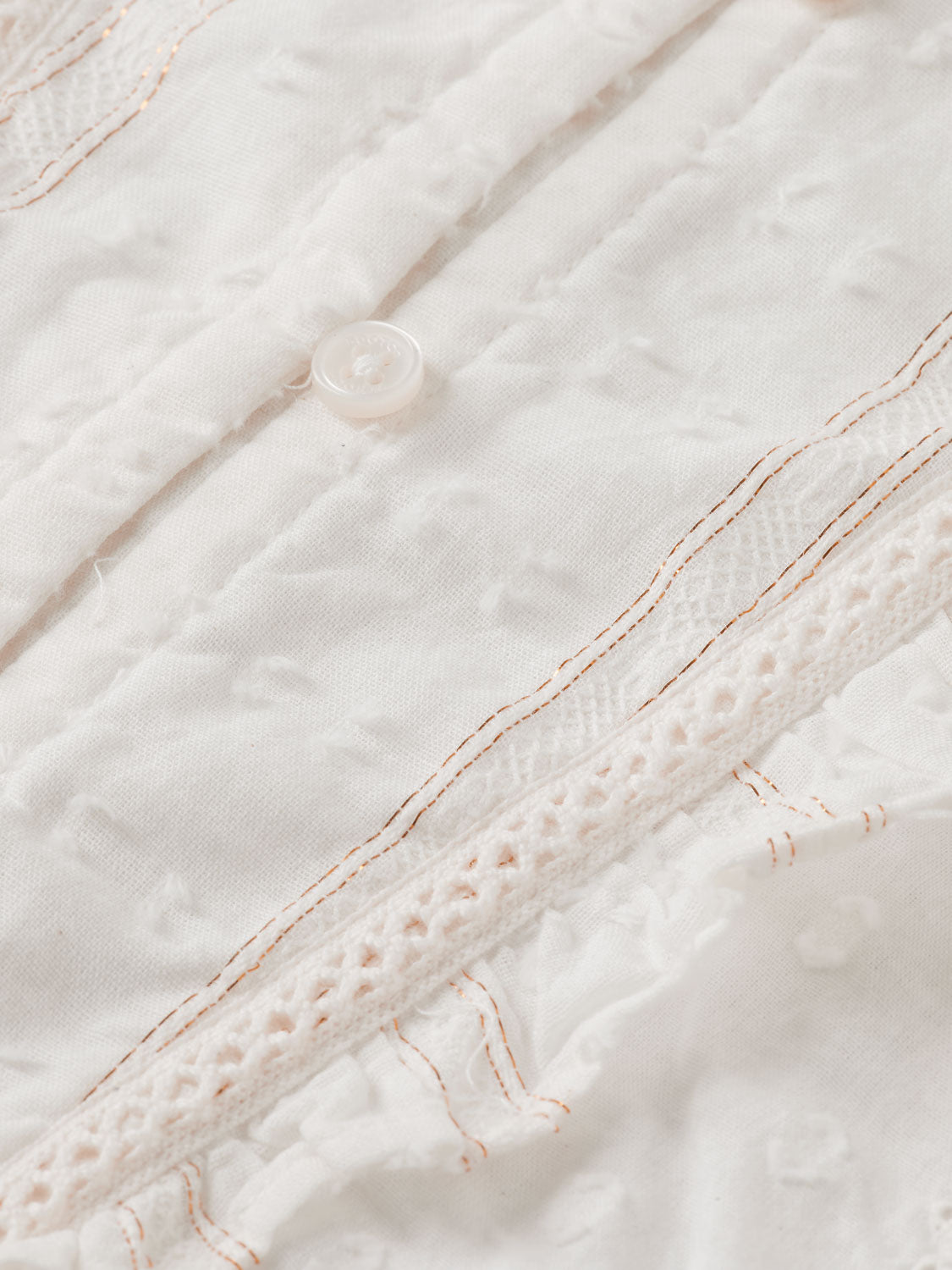 Kids - Lurex cotton shirt - Scotch & Soda AU