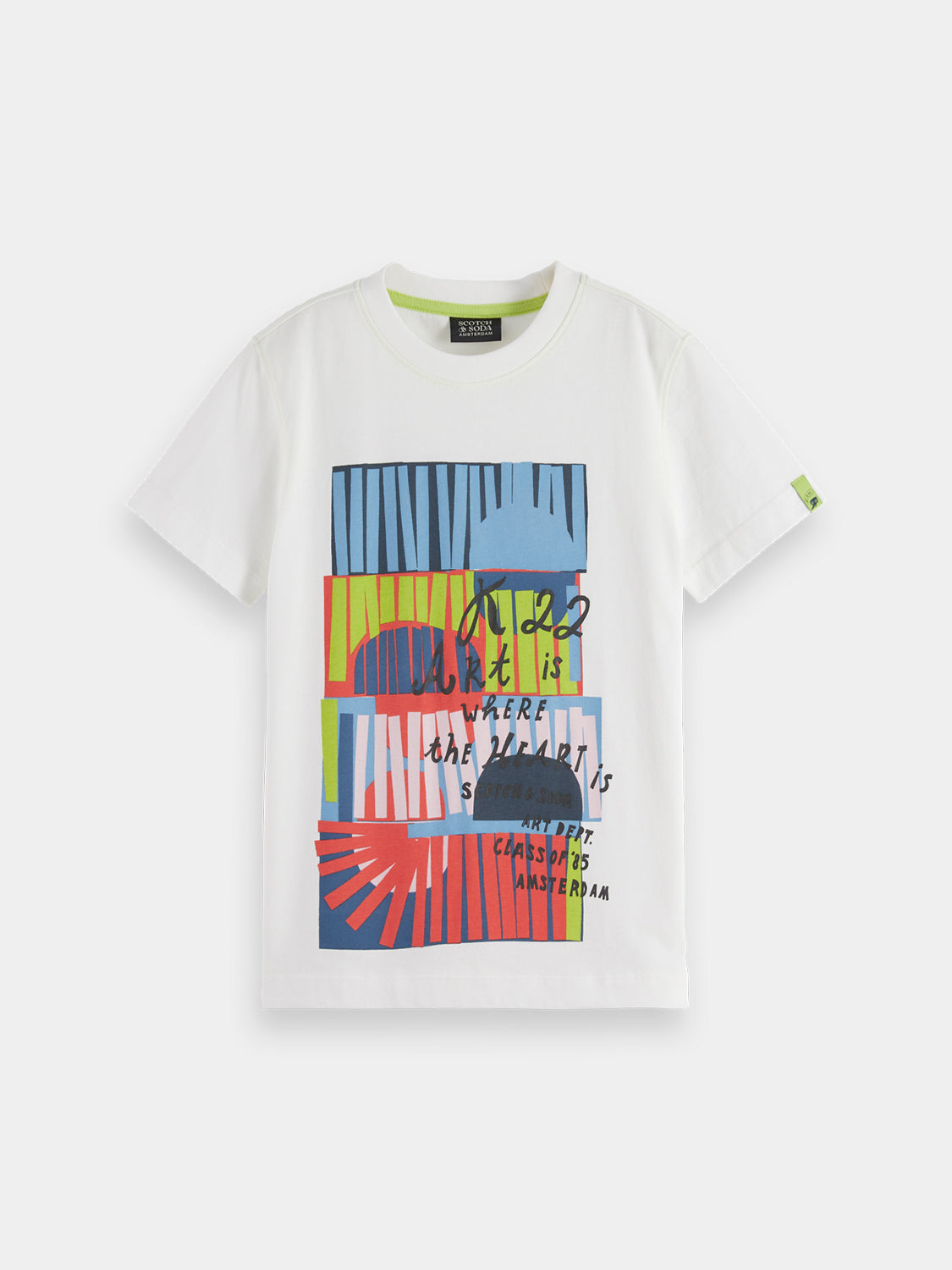 Kids - Artwork t-shirt - Scotch & Soda AU