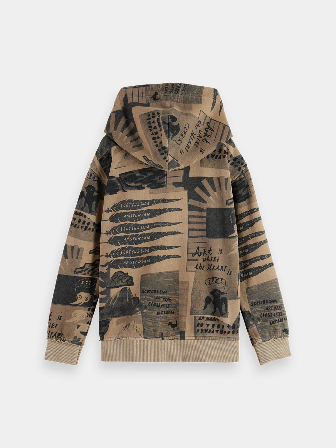 Kids - Zip-through hoodie - Scotch & Soda AU
