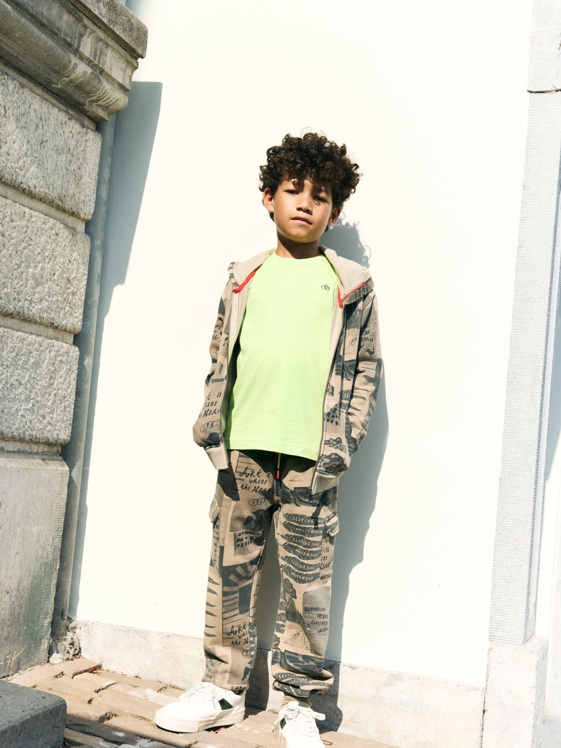 Kids - Zip-through hoodie - Scotch & Soda AU