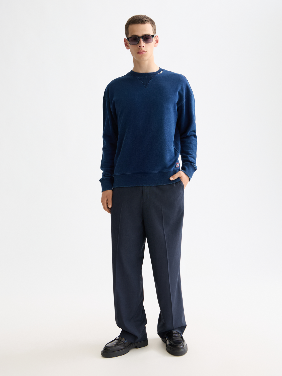 Indigo printed sweatshirt - Scotch & Soda AU
