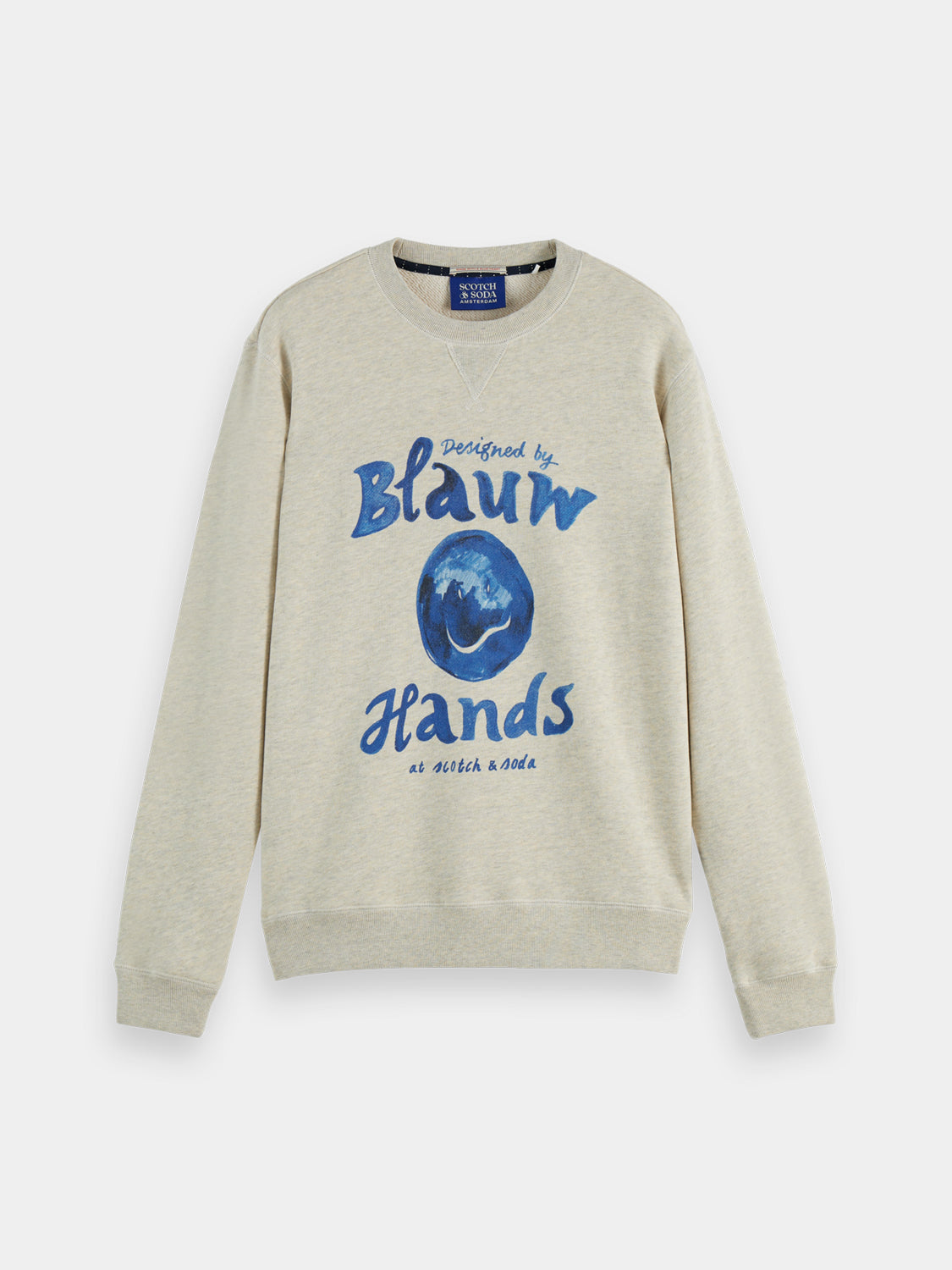 Washed artwork sweatshirt - Scotch & Soda AU