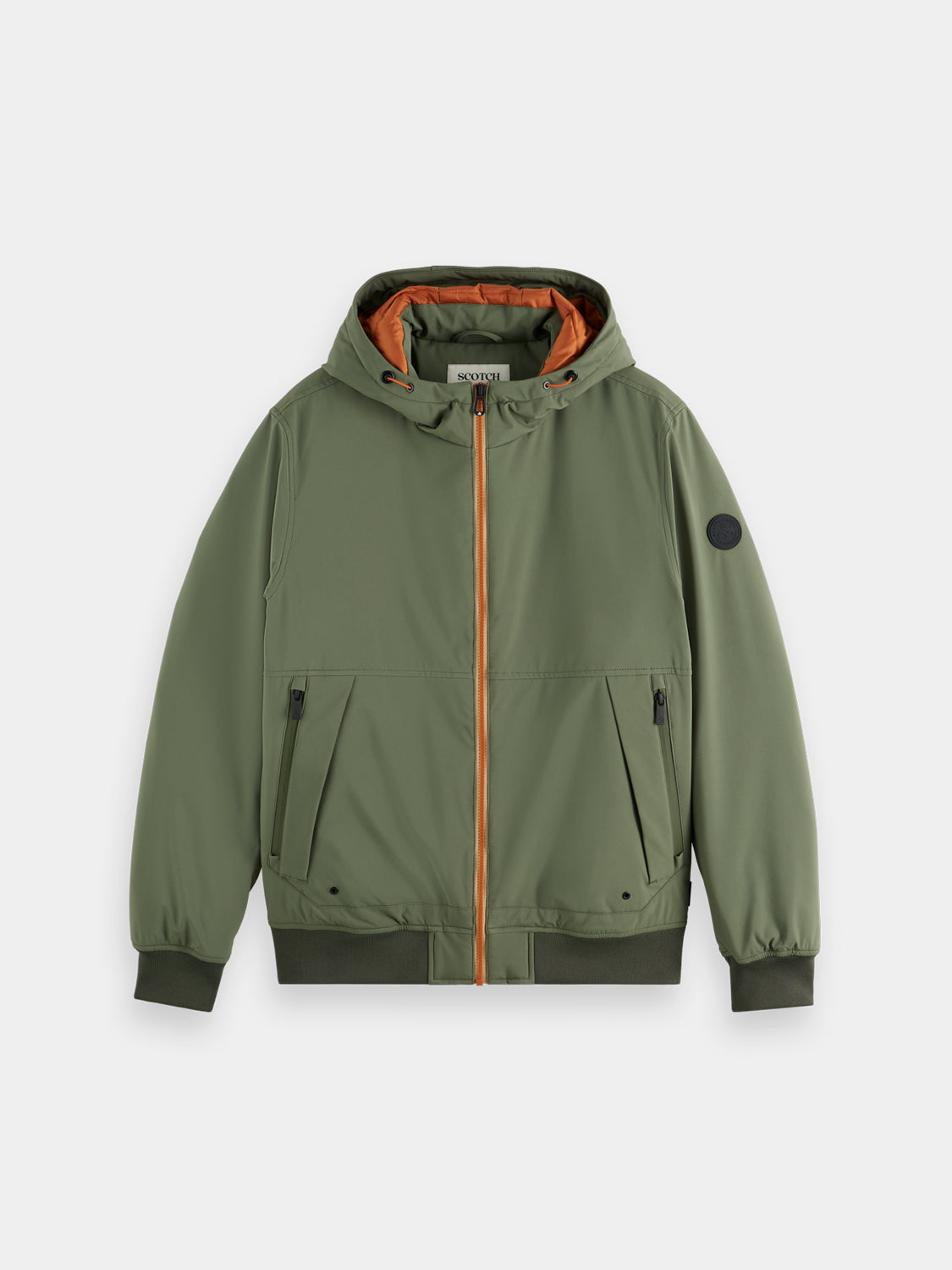 Hooded softshell jacket - Scotch & Soda AU