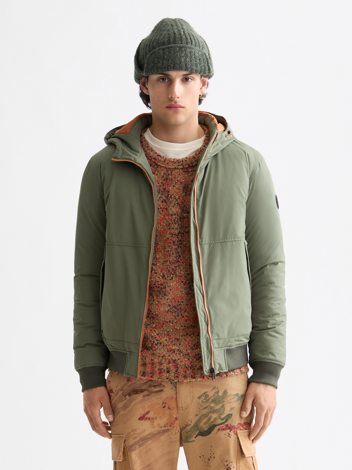 Hooded softshell jacket - Scotch & Soda AU