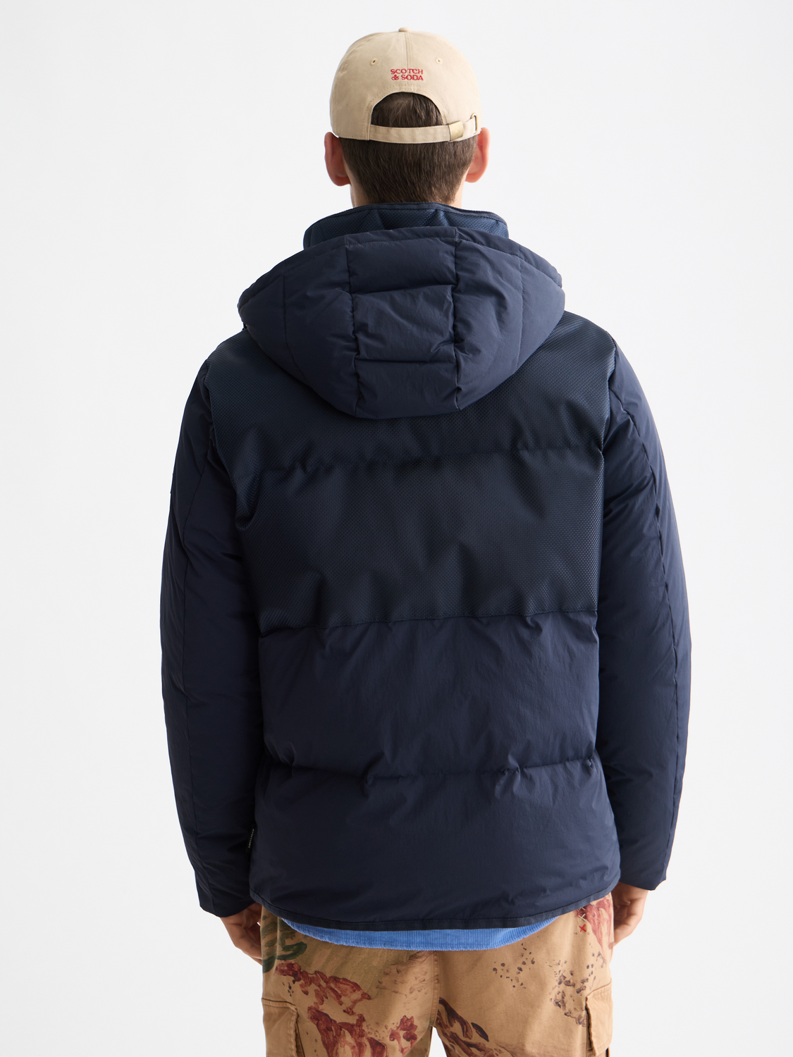 Hooded puffer jacket - Scotch & Soda AU