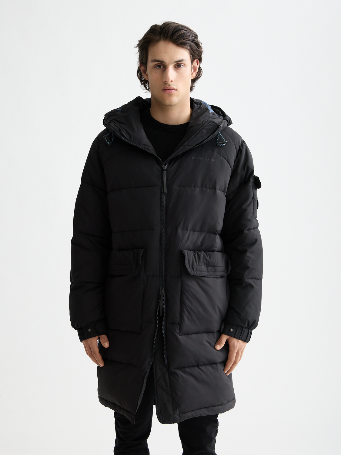 Long puffer jacket - Scotch & Soda AU