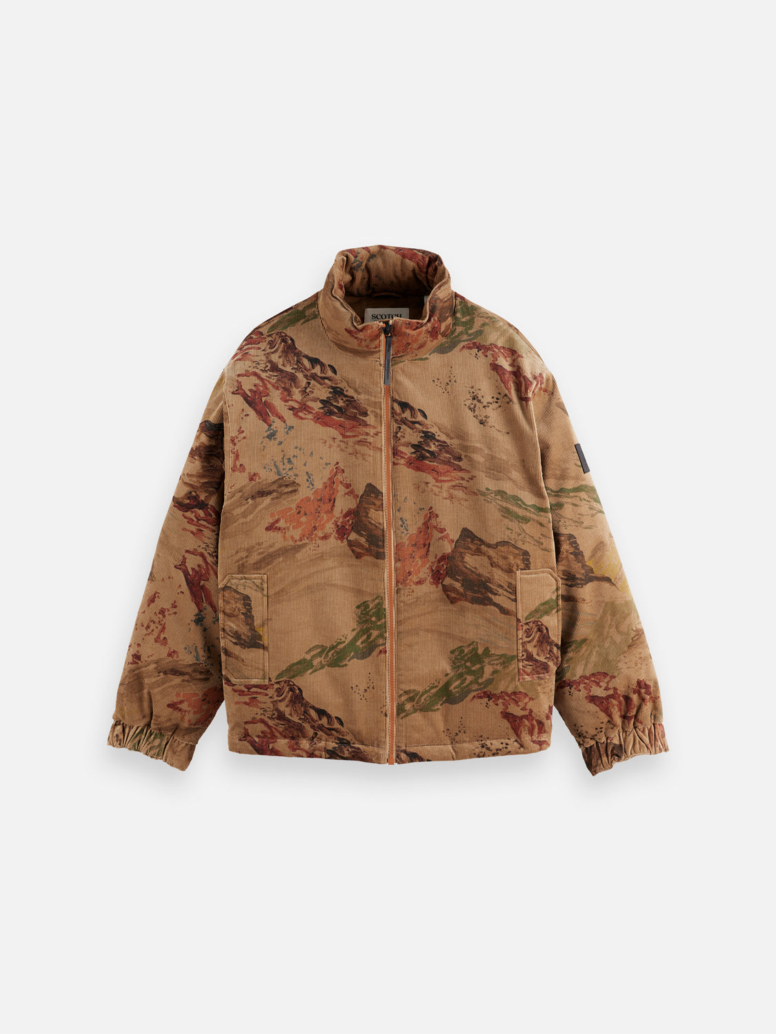 Corduroy puffer jacket - Scotch & Soda AU