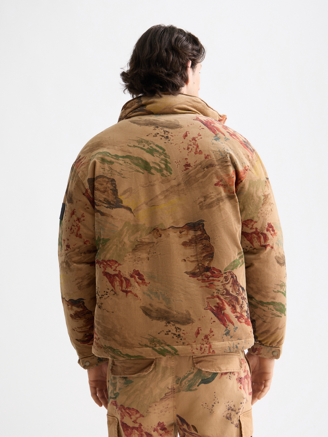 Corduroy puffer jacket - Scotch & Soda AU
