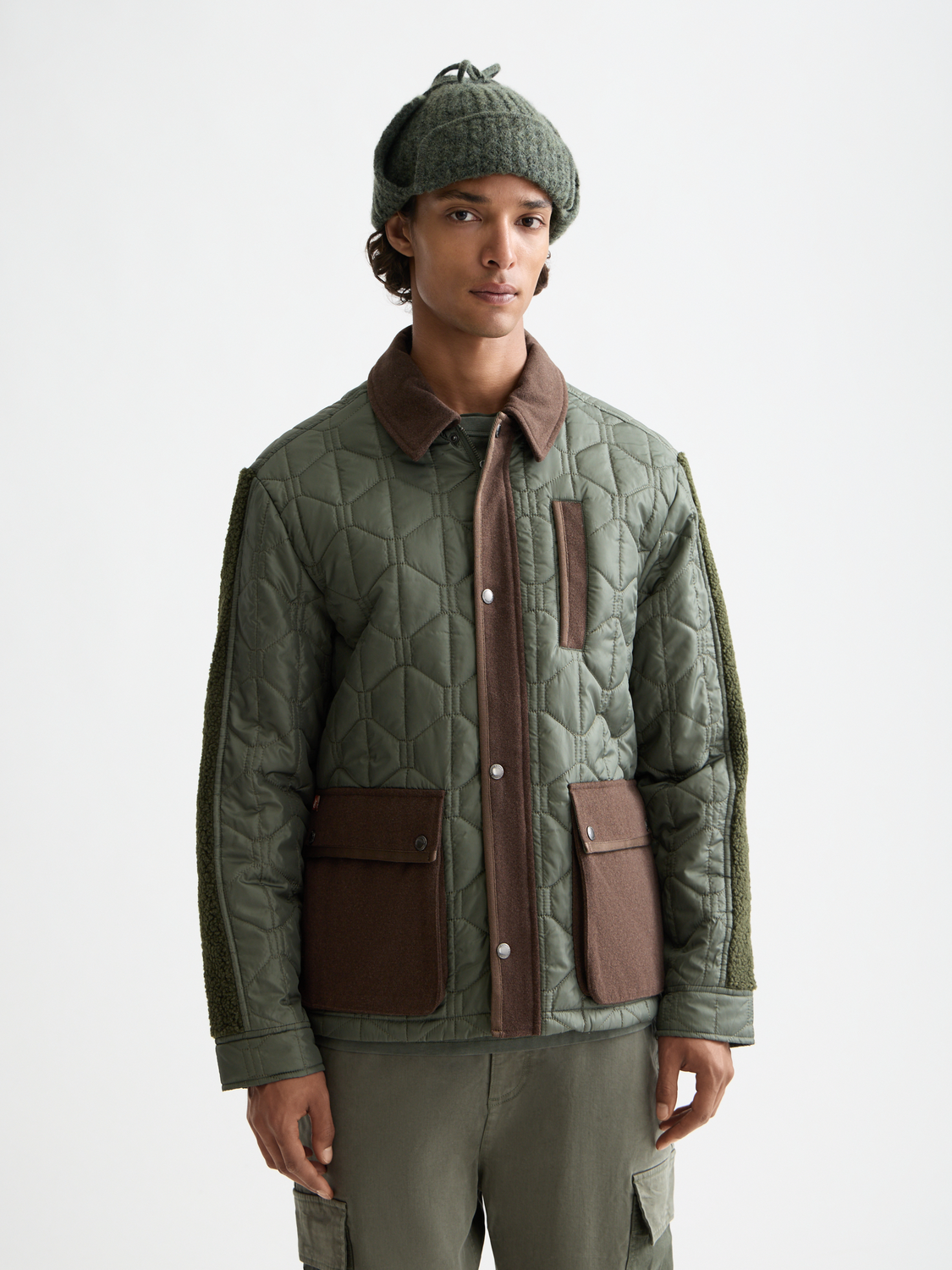 Quilted military jacket - Scotch & Soda AU