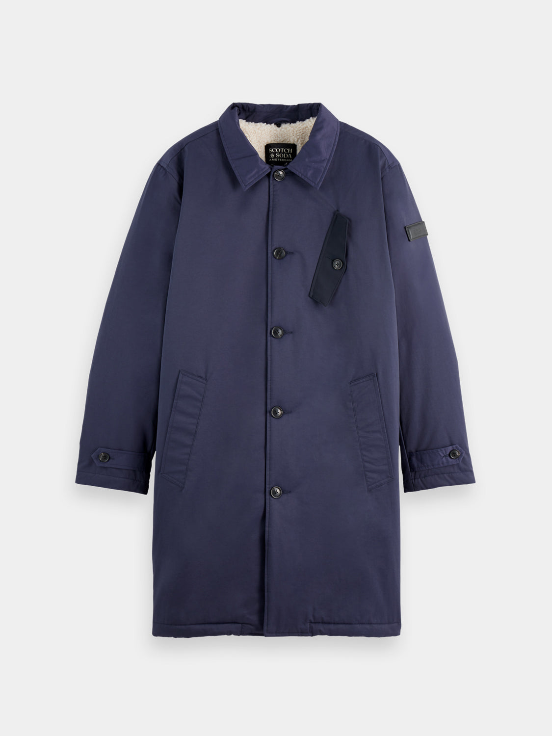Teddy collar coat - Scotch & Soda AU