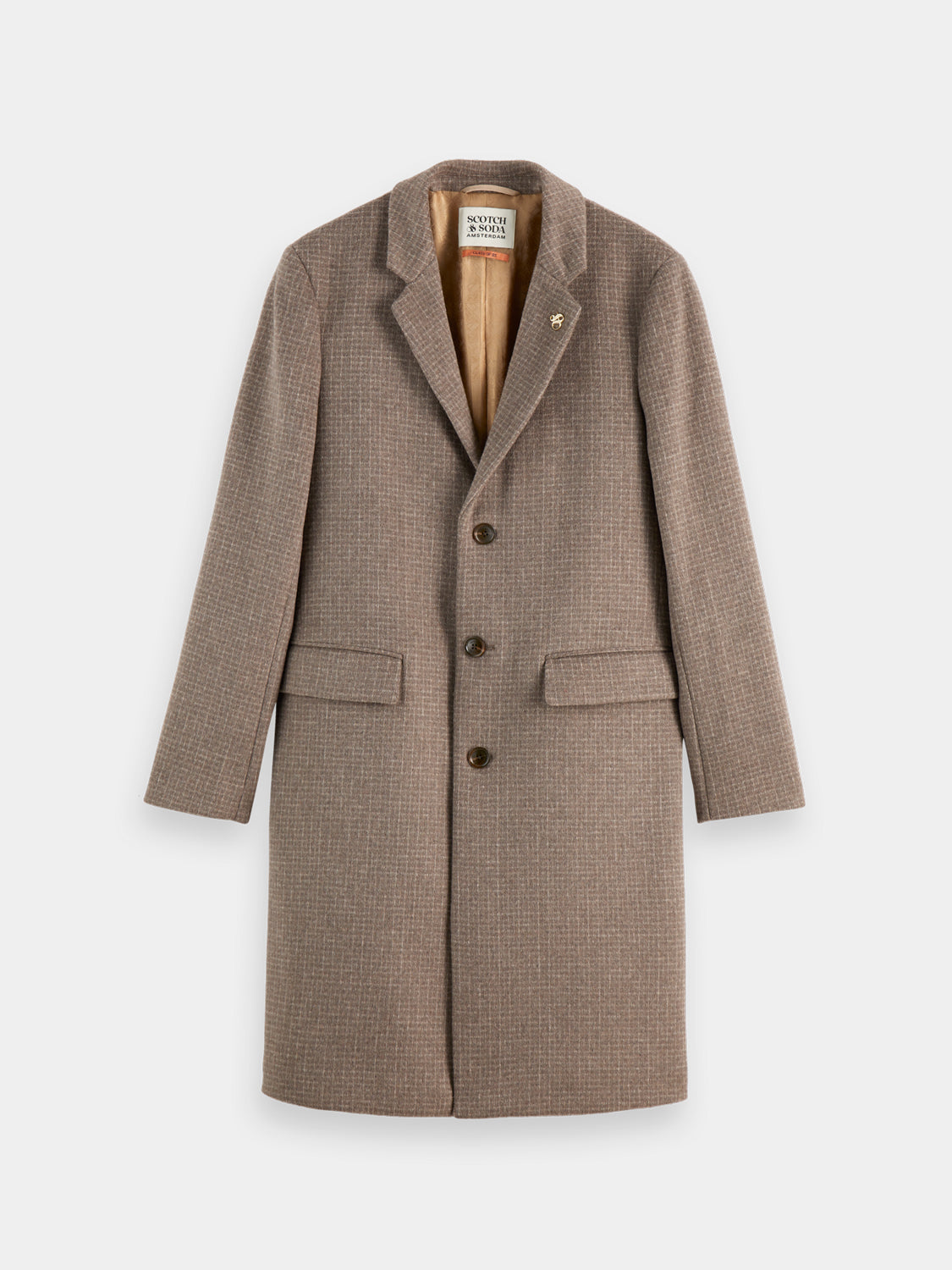 Classic wool coat - Scotch & Soda AU