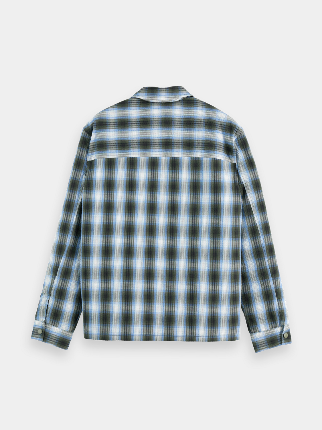 Seersucker padded overshirt - Scotch & Soda AU