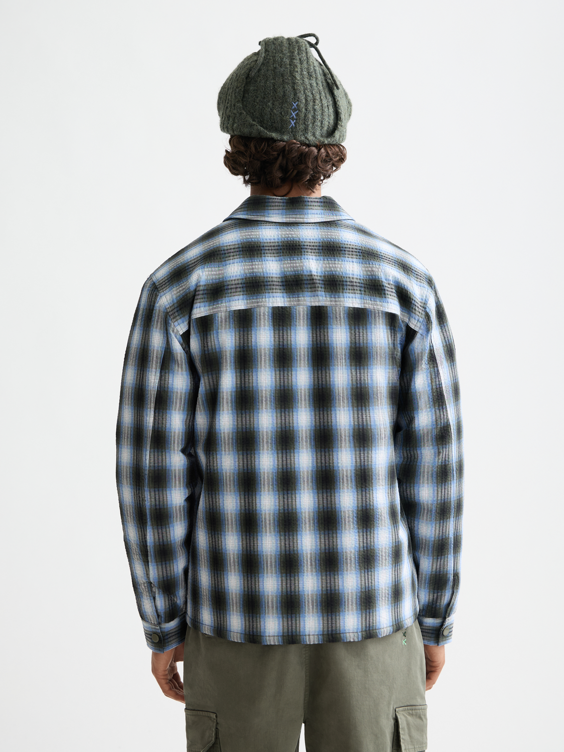 Seersucker padded overshirt - Scotch & Soda AU