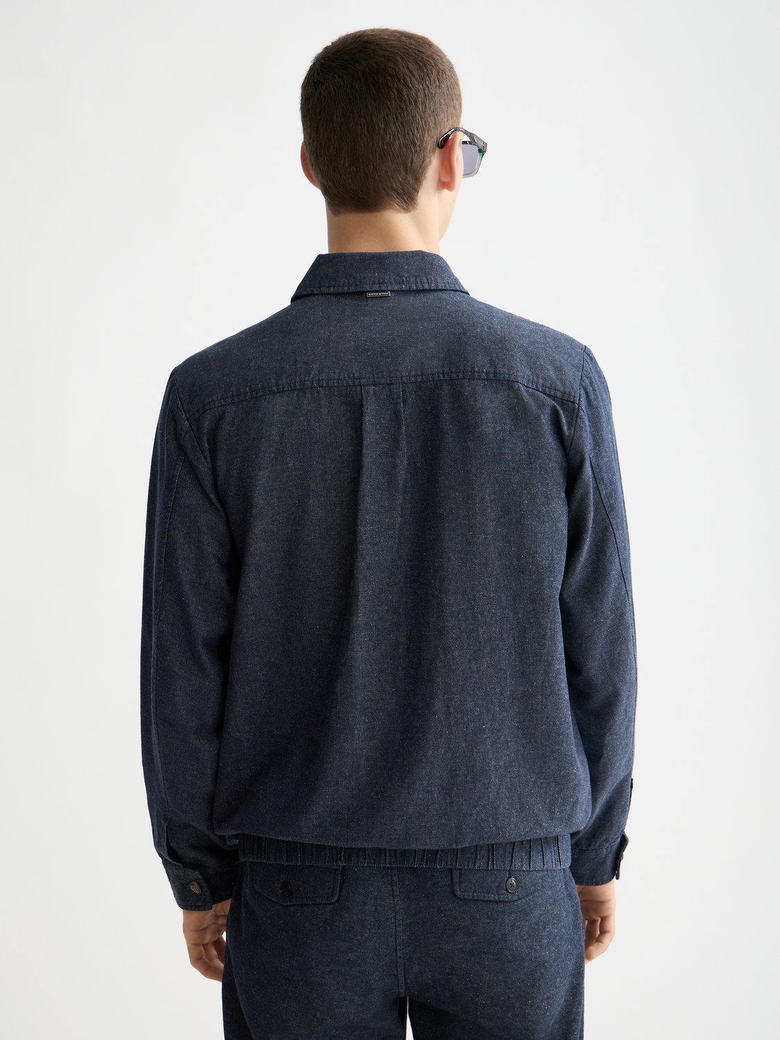 Zip-through twill blouson - Scotch & Soda AU