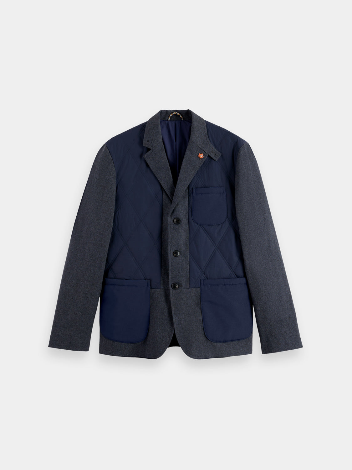 Colourblock padded blazer - Scotch & Soda AU