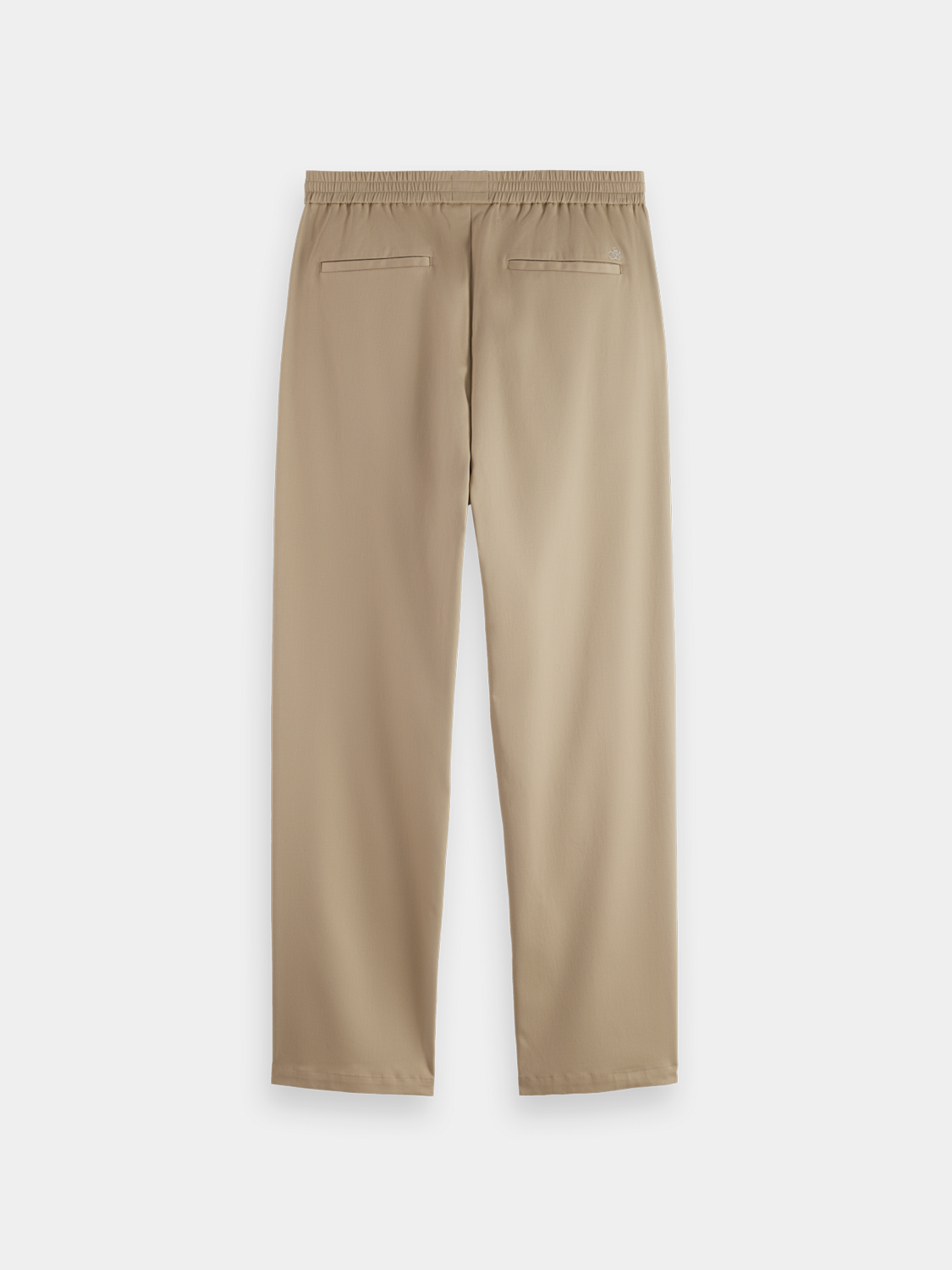 Pleated straight fit jogger - Scotch & Soda AU