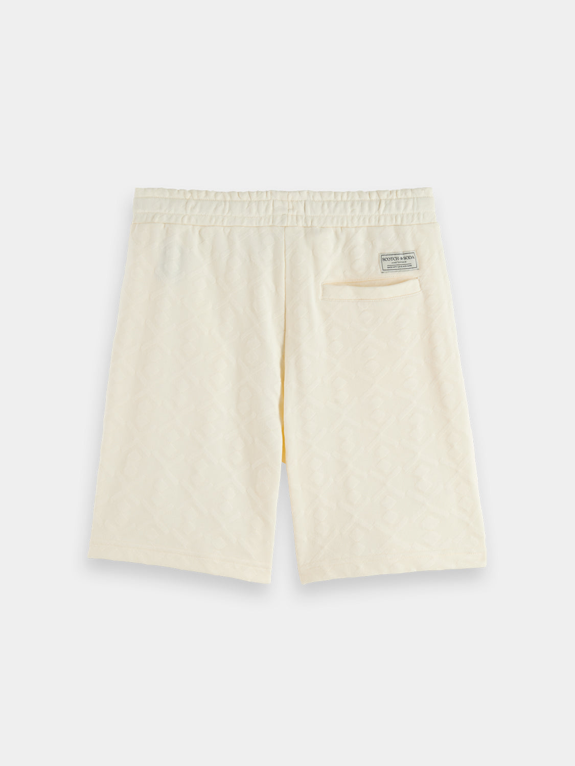Jacquard terry sweatshorts - Scotch & Soda AU