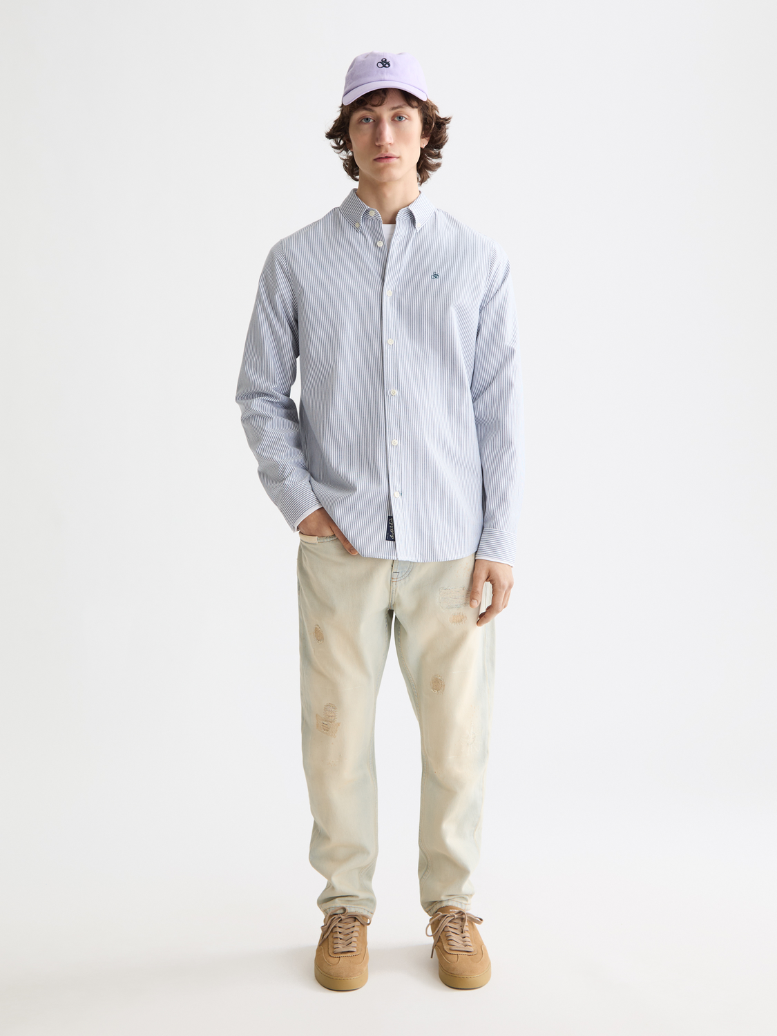 Striped Oxford shirt - Scotch & Soda AU