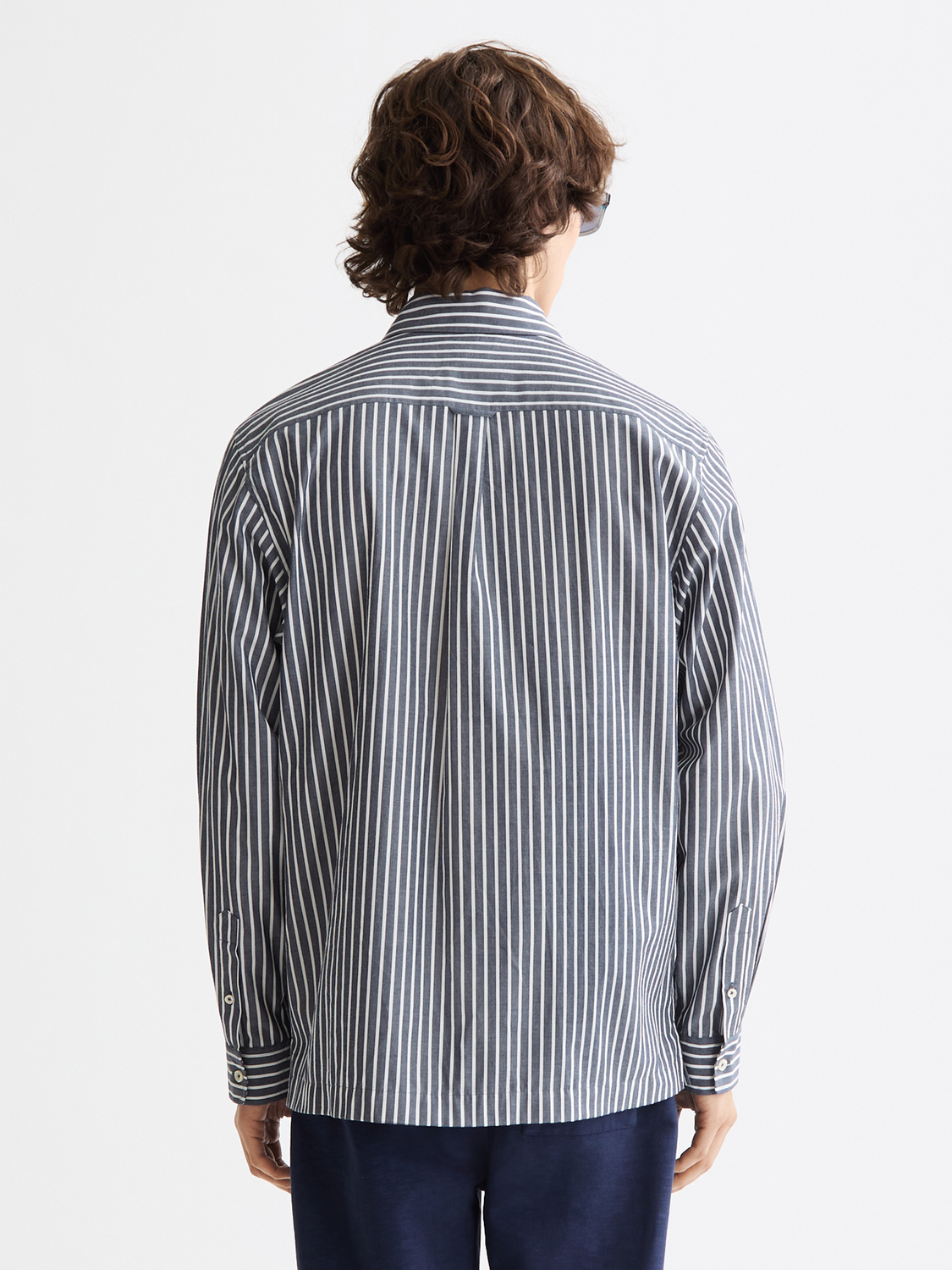 Striped poplin shirt - Scotch & Soda AU