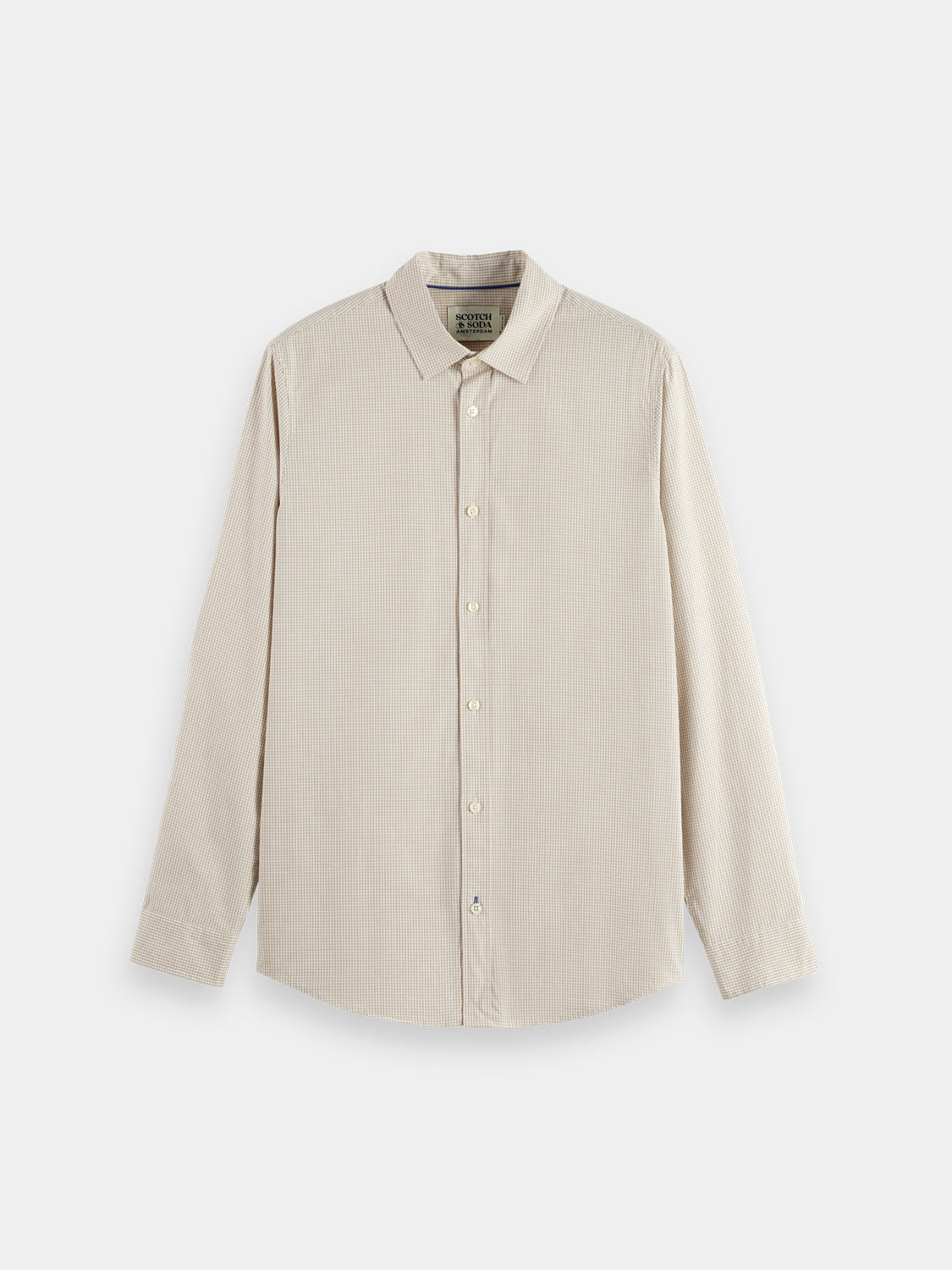 Check poplin shirt - Scotch & Soda AU