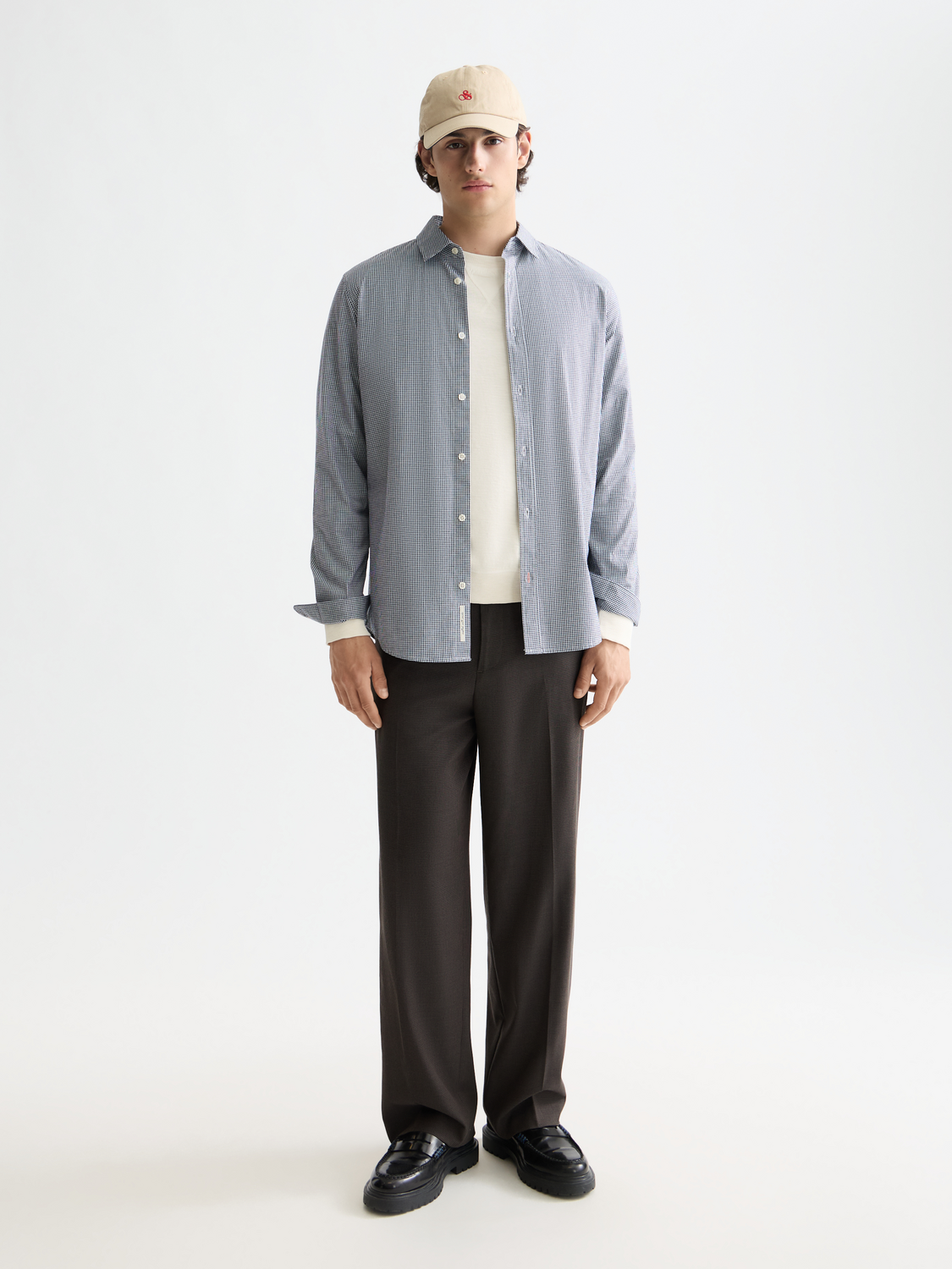 Check poplin shirt - Scotch & Soda AU