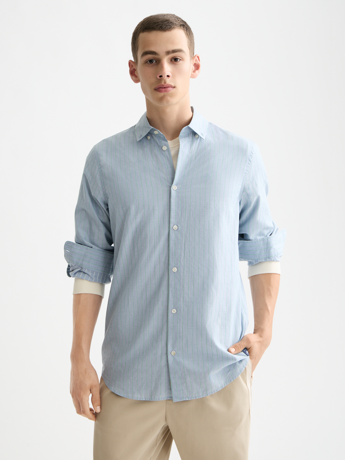 Yarn-dyed striped shirt - Scotch & Soda AU