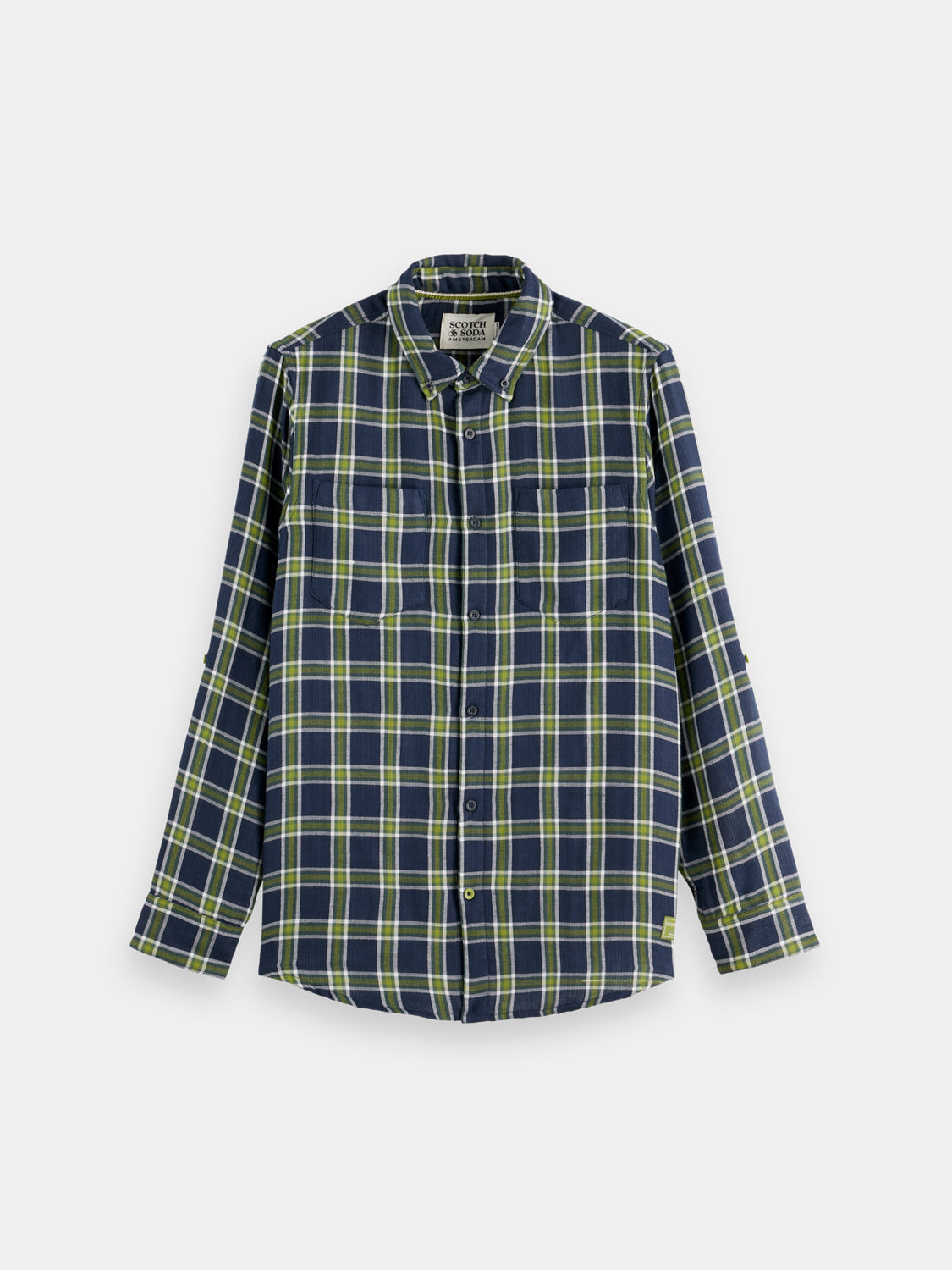 Double face check shirt - Scotch & Soda AU