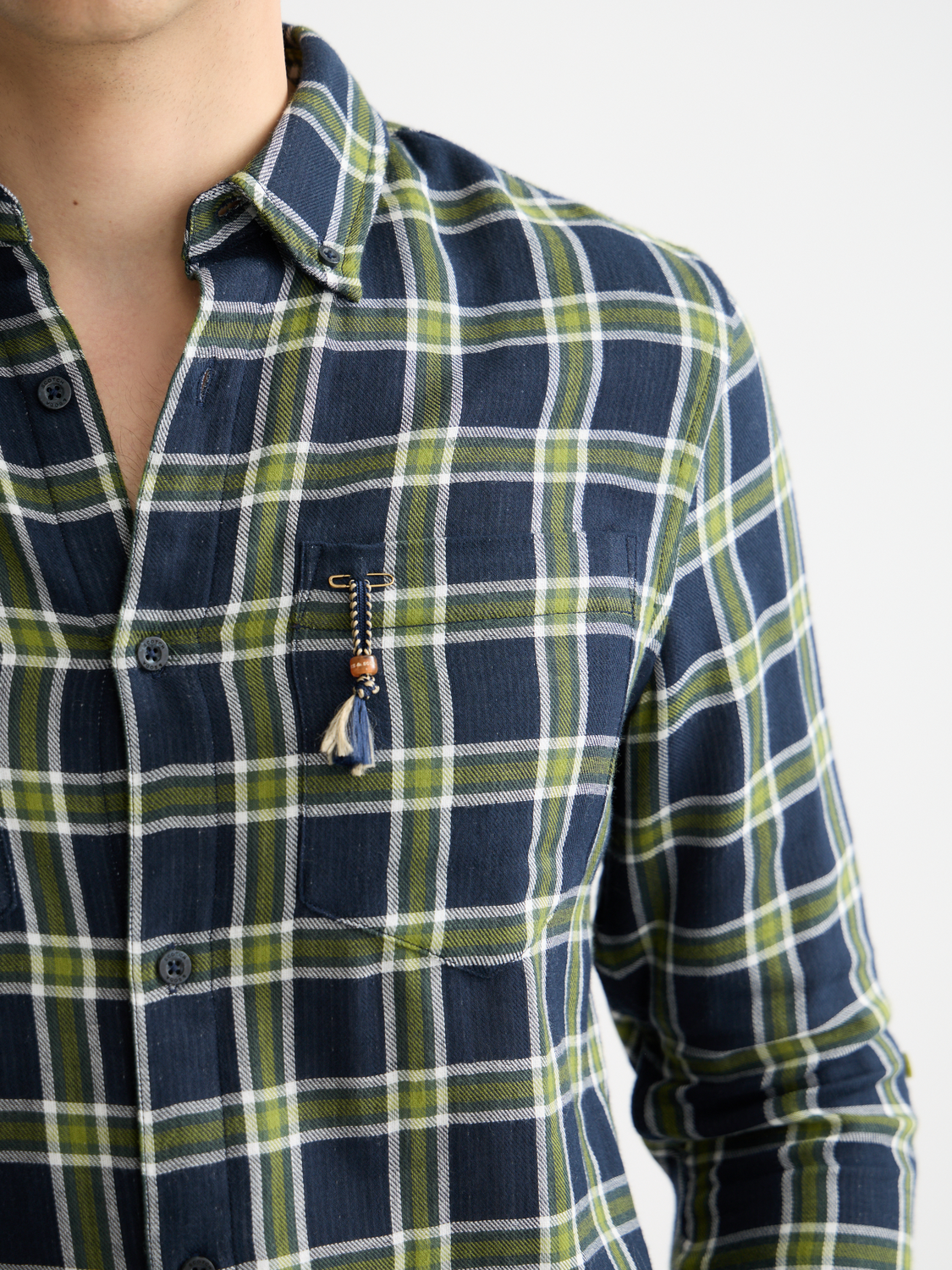 Double face check shirt - Scotch & Soda AU