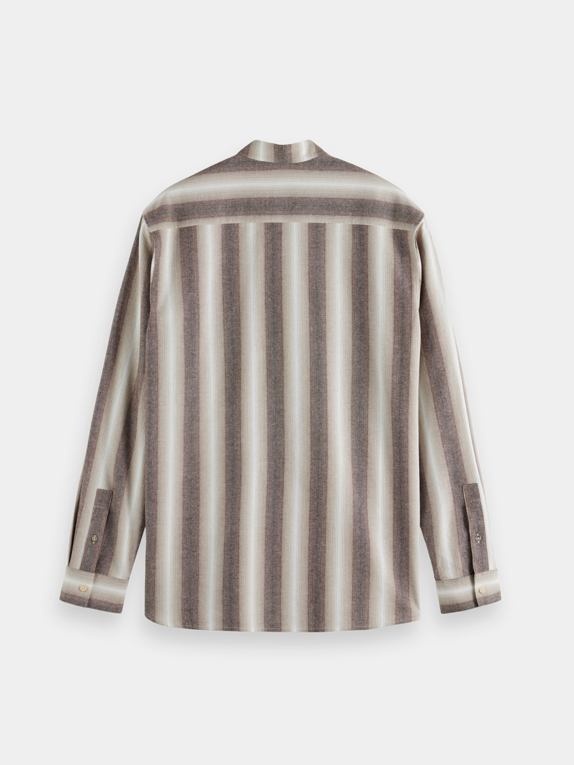 Shadow-striped cotton shirt - Scotch & Soda AU