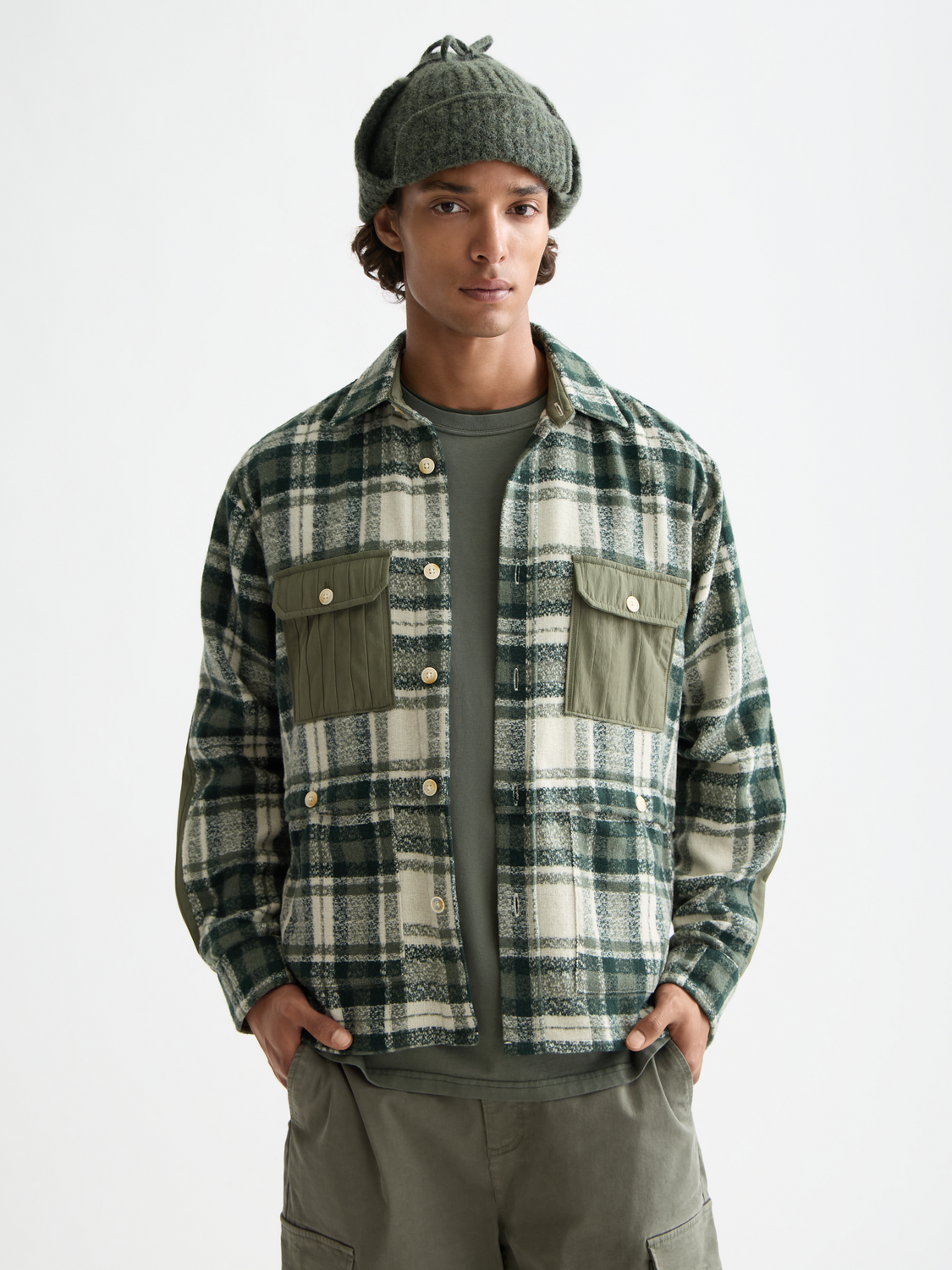 Patchwork shirt - Scotch & Soda AU