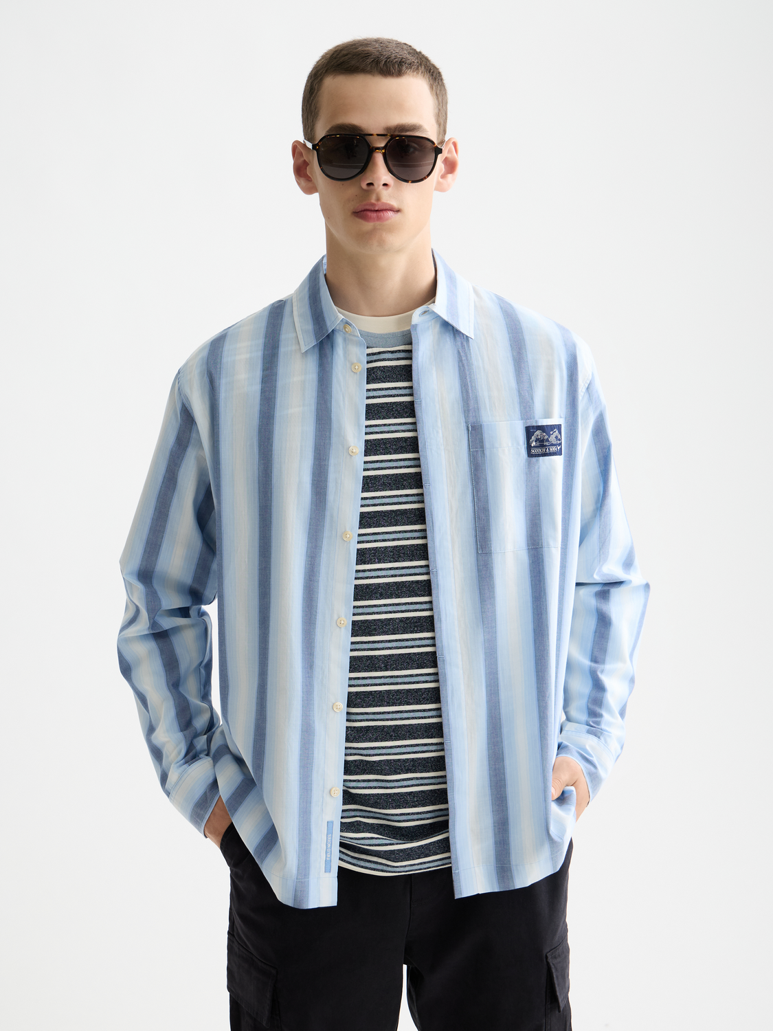 Striped shirt - Scotch & Soda AU