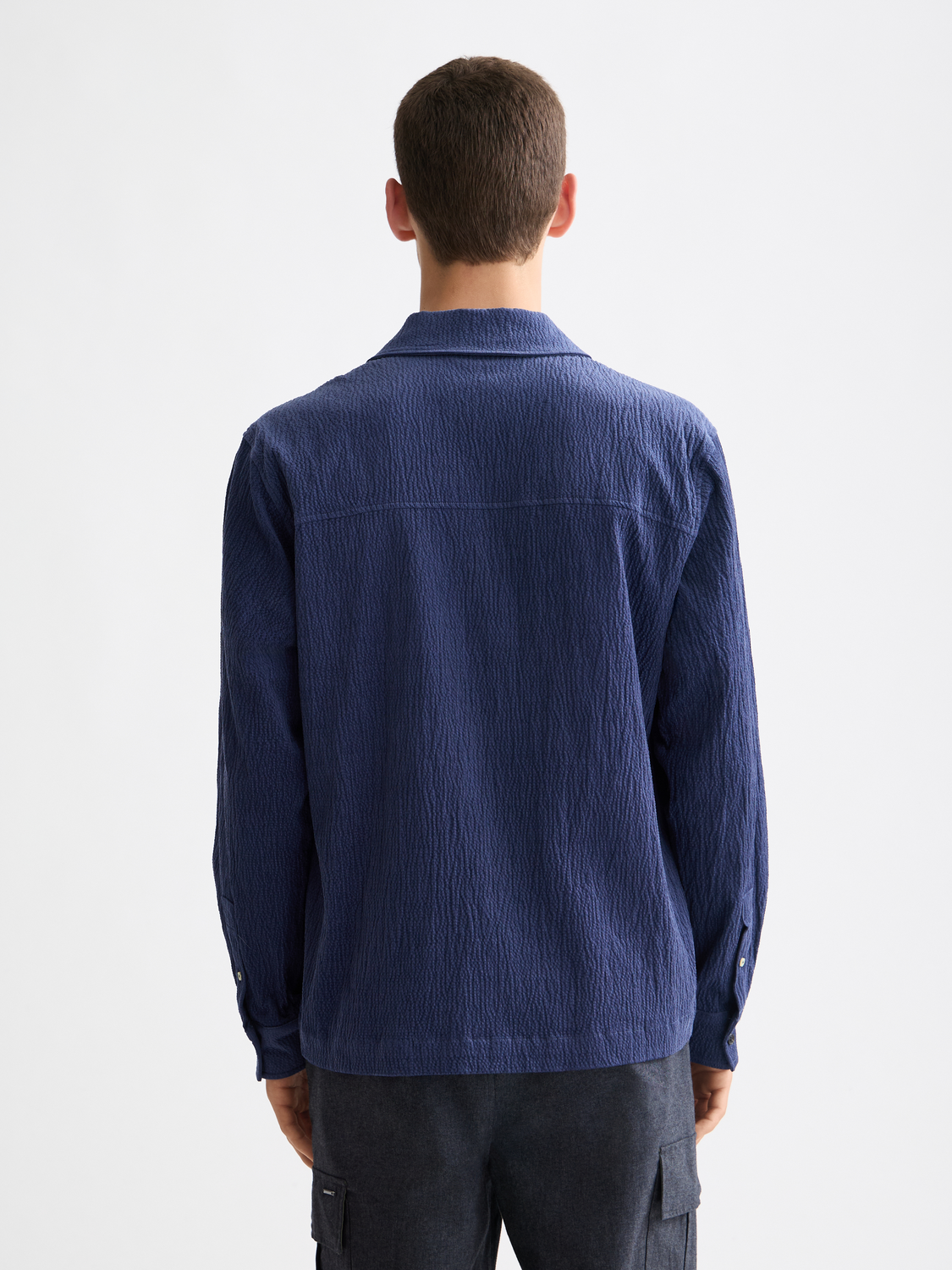Quarter zip corduroy shirt - Scotch & Soda AU