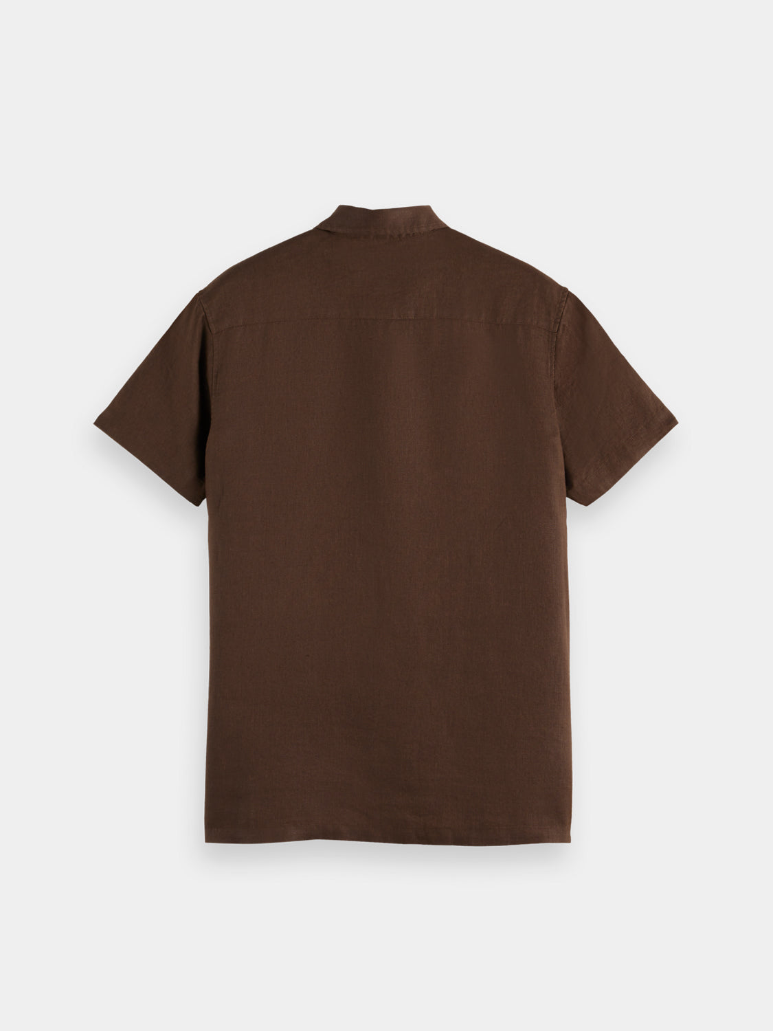 Short sleeved linen shirt - Scotch & Soda AU