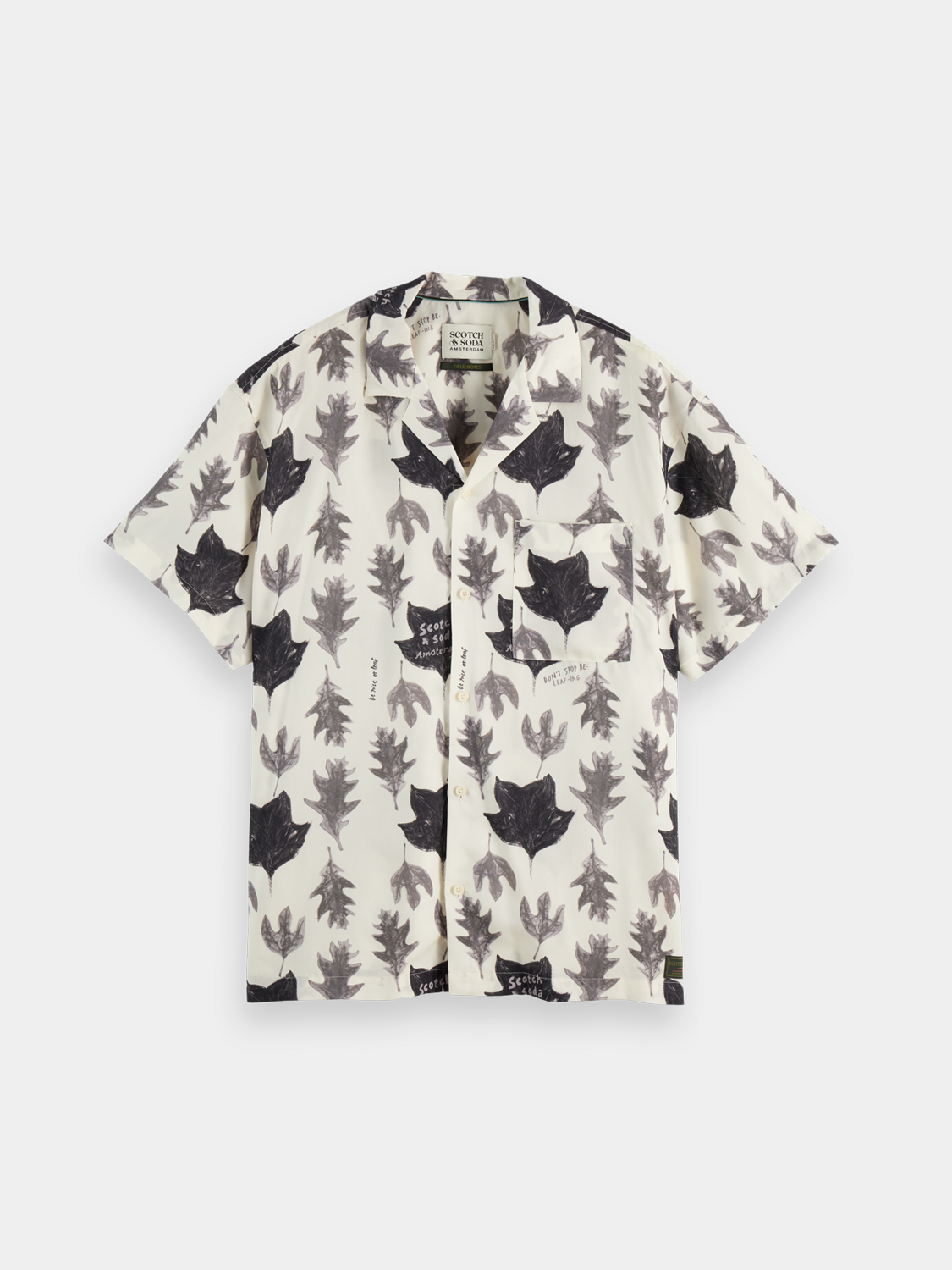 Printed short sleeved shirt - Scotch & Soda AU