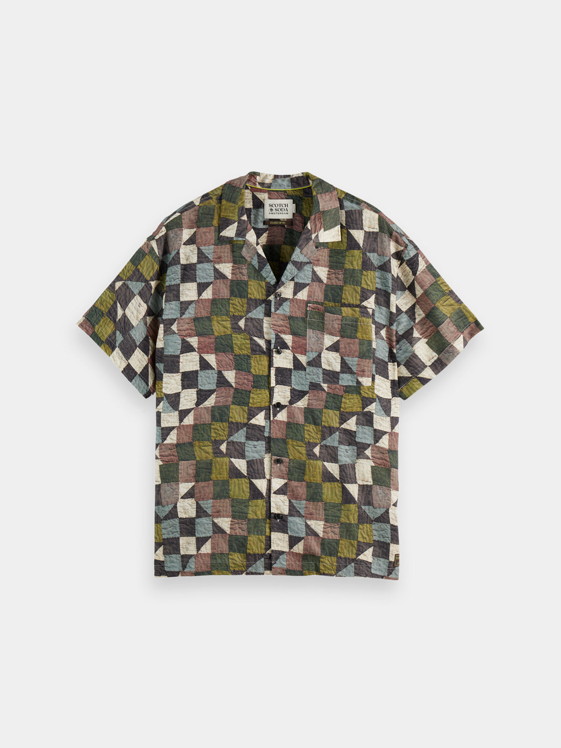 Printed short sleeved shirt - Scotch & Soda AU