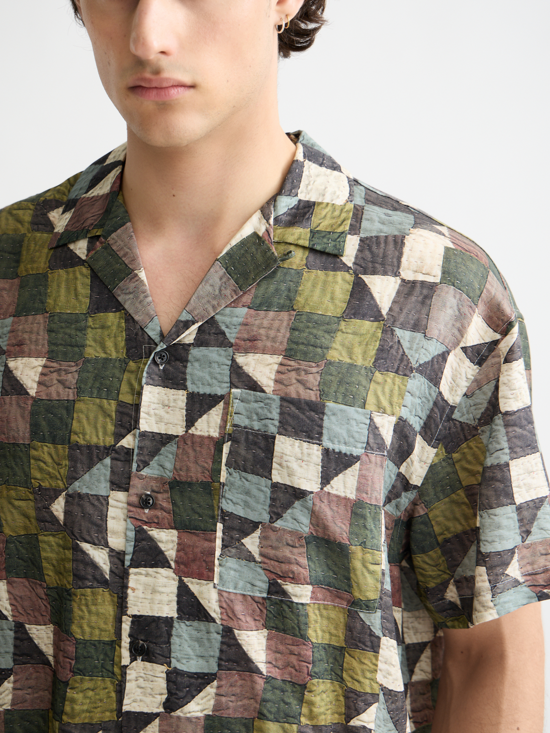 Printed short sleeved shirt - Scotch & Soda AU