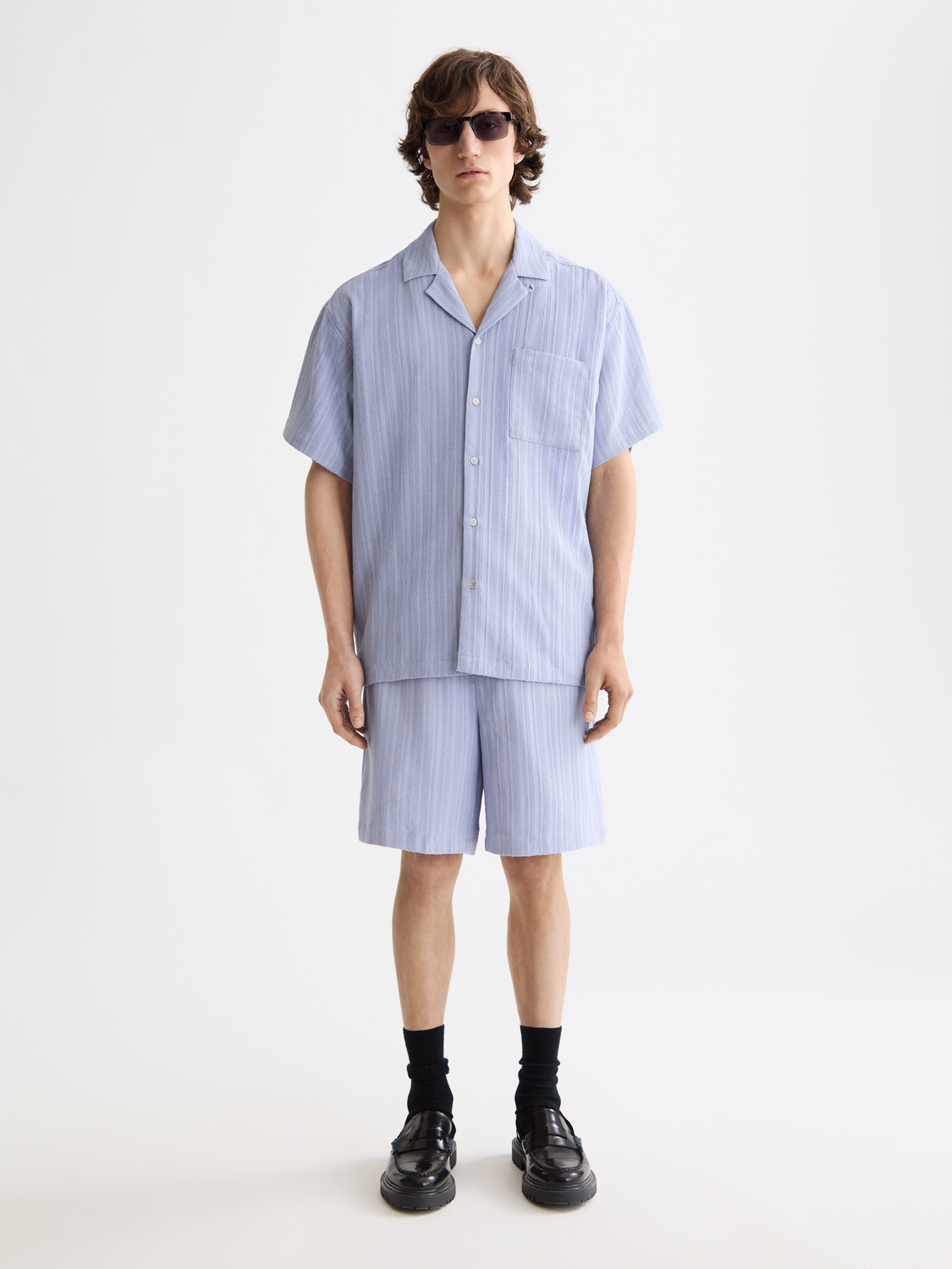 Striped short sleeved shirt - Scotch & Soda AU