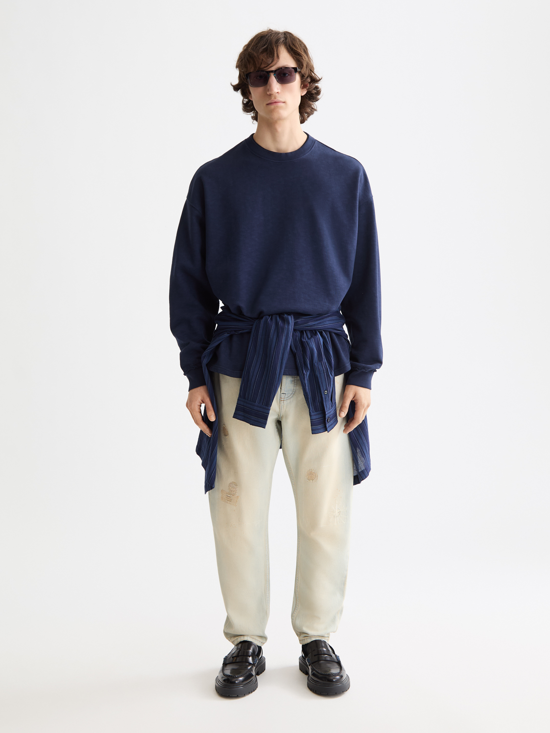 Garment-dyed sweatshirt - Scotch & Soda AU