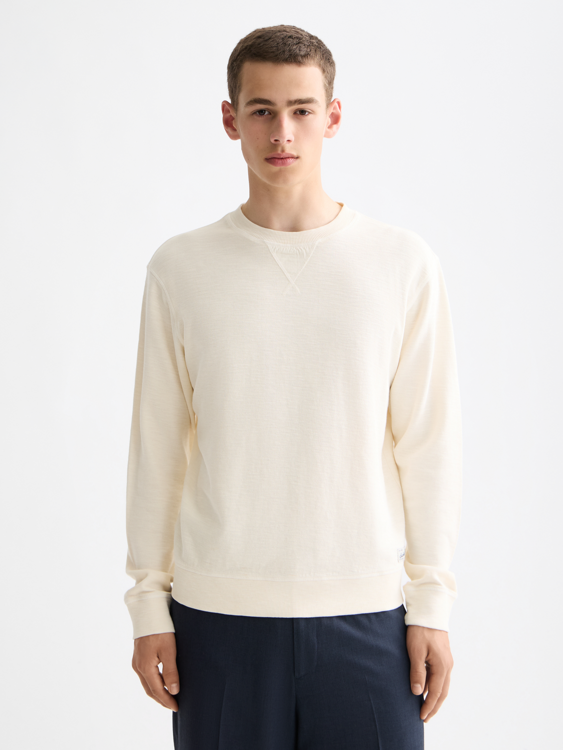 Garment-dyed sweatshirt - Scotch & Soda AU