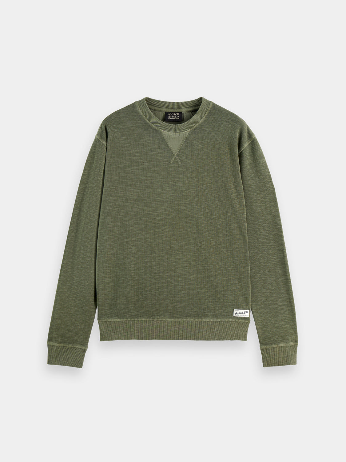 Garment-dyed sweatshirt - Scotch & Soda AU