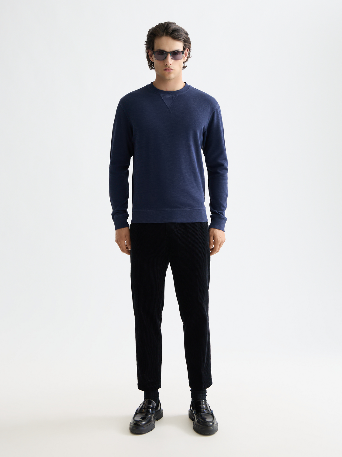 Garment-dyed sweatshirt - Scotch & Soda AU
