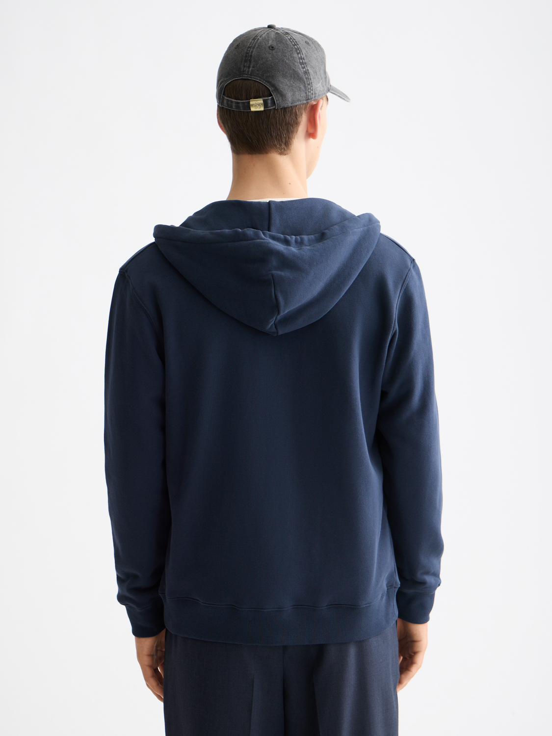 Zip-thru logo hoodie - Scotch & Soda AU