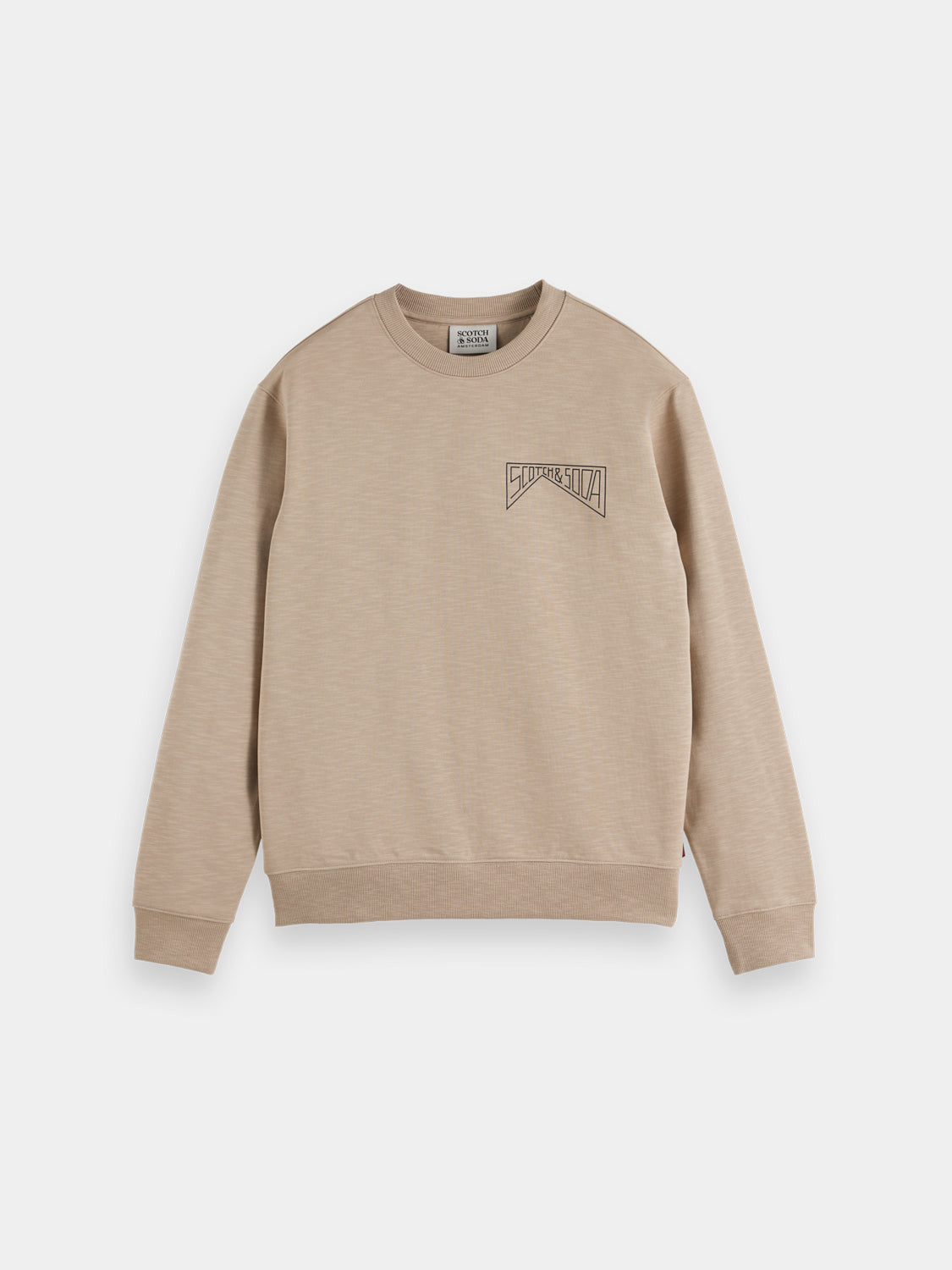 Chest logo sweatshirt - Scotch & Soda AU